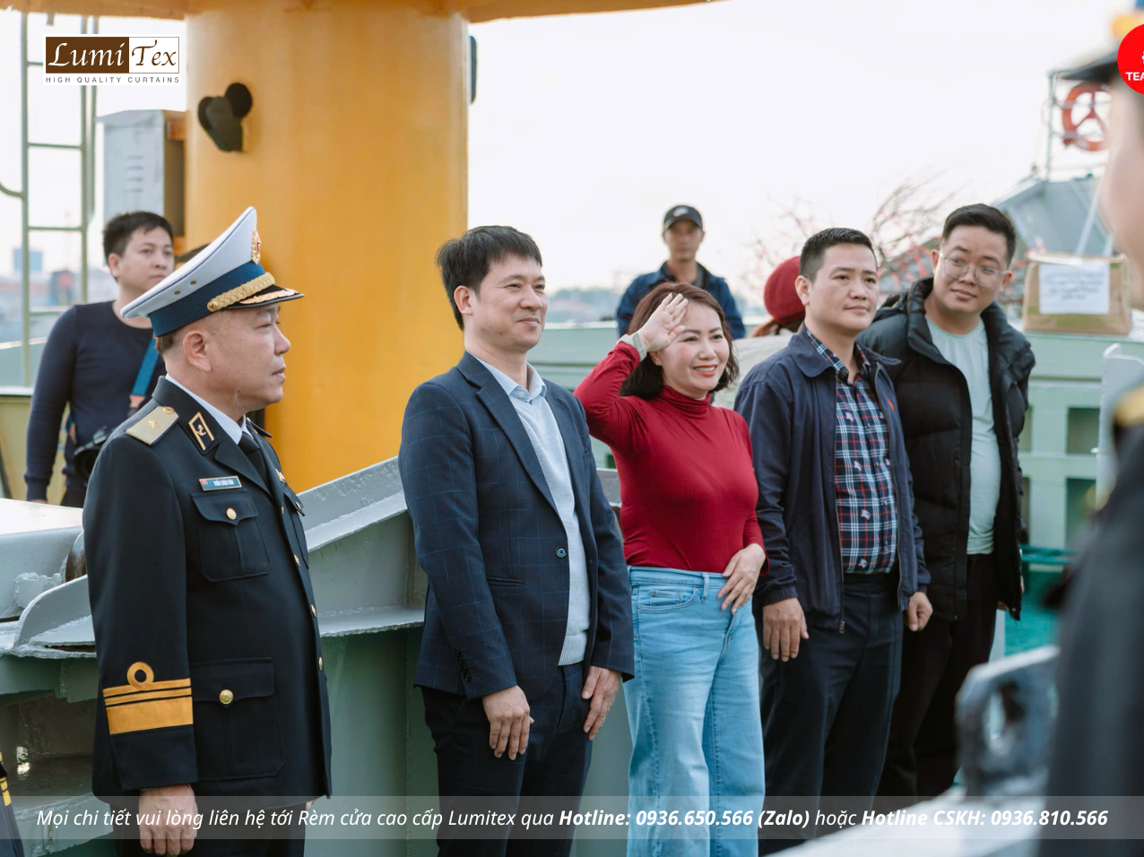 Rèm Lumitex đồng hành cùng đoàn công tác Vùng 1 Hải quân thăm, chúc Tết tại đặc khu Bạch Long Vĩ Rèm Lumitex đồng hành cùng đoàn công tác Vùng 1 Hải quân thăm, chúc Tết tại đặc khu Bạch Long Vĩ