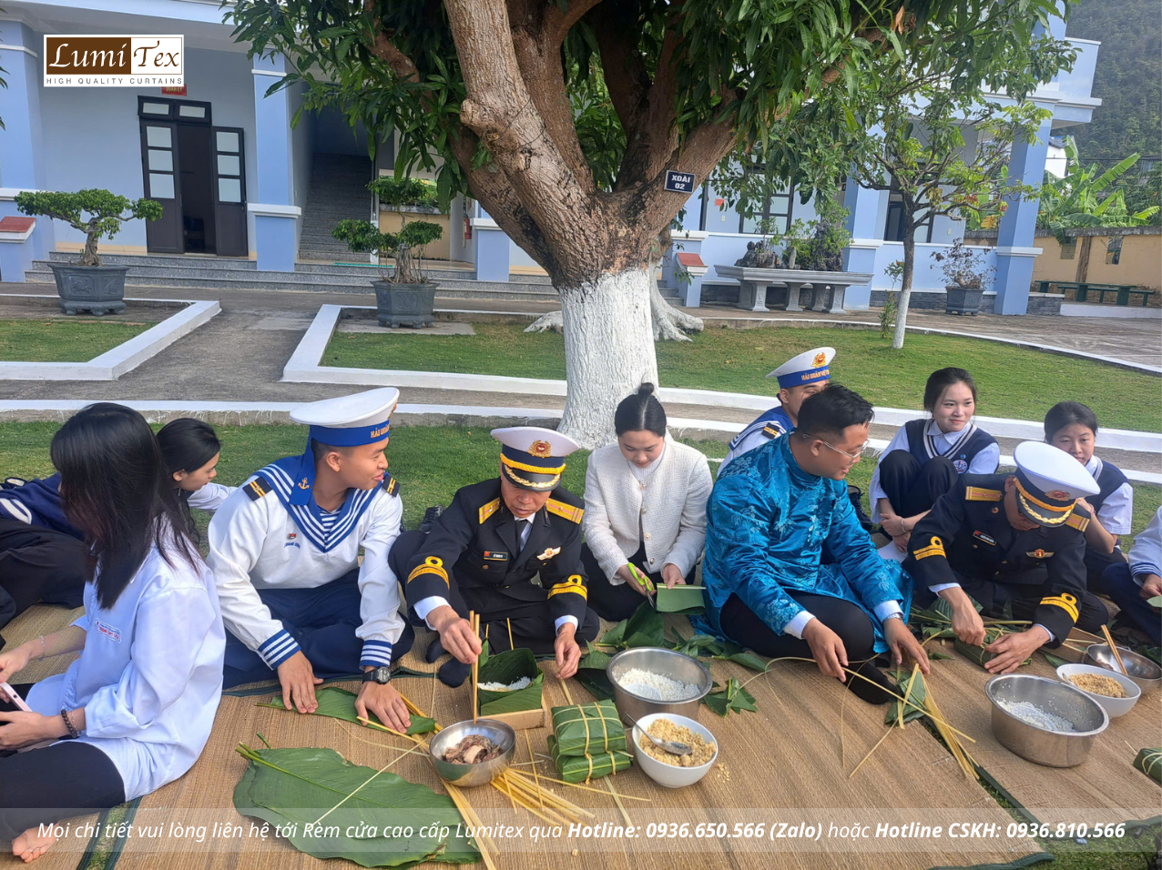 Rèm Lumitex đồng hành cùng đoàn công tác Vùng 1 Hải quân thăm, chúc Tết tại đặc khu Bạch Long Vĩ Rèm Lumitex đồng hành cùng đoàn công tác Vùng 1 Hải quân thăm, chúc Tết tại đặc khu Bạch Long Vĩ