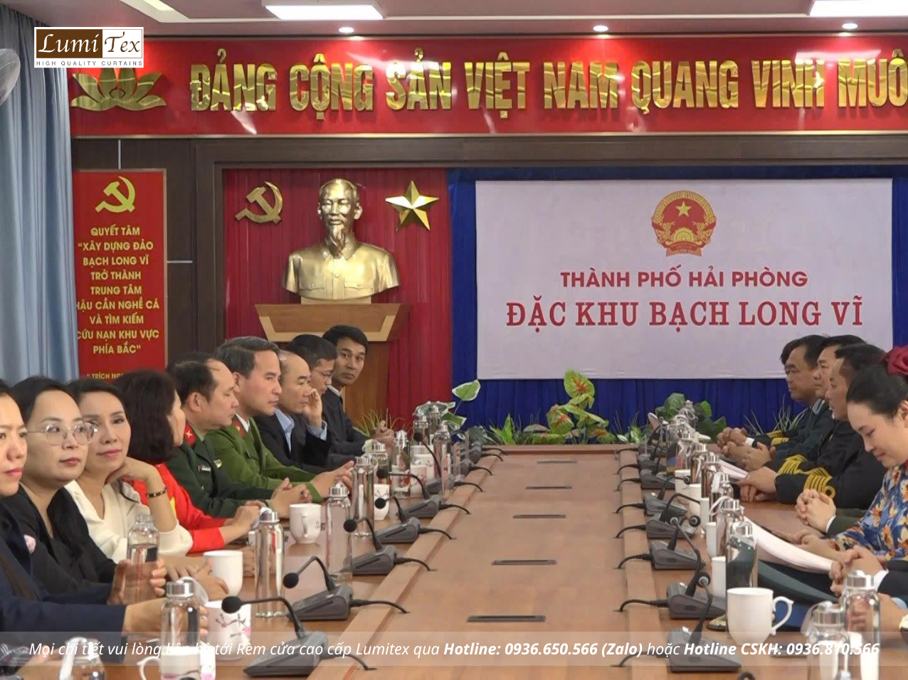 Rèm Lumitex đồng hành cùng đoàn công tác Vùng 1 Hải quân thăm, chúc Tết tại đặc khu Bạch Long Vĩ Rèm Lumitex đồng hành cùng đoàn công tác Vùng 1 Hải quân thăm, chúc Tết tại đặc khu Bạch Long Vĩ