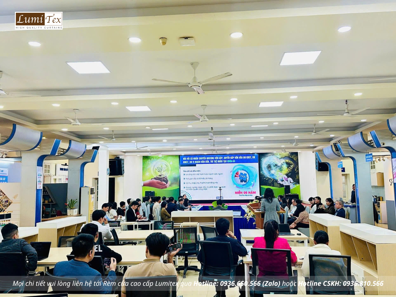 Rèm Lumitex đồng hành cùng Hội Doanh nhân trẻ Hải Phòng tại Hội nghị phổ biến chính sách khoa học, công nghệ và đổi mới sáng tạo