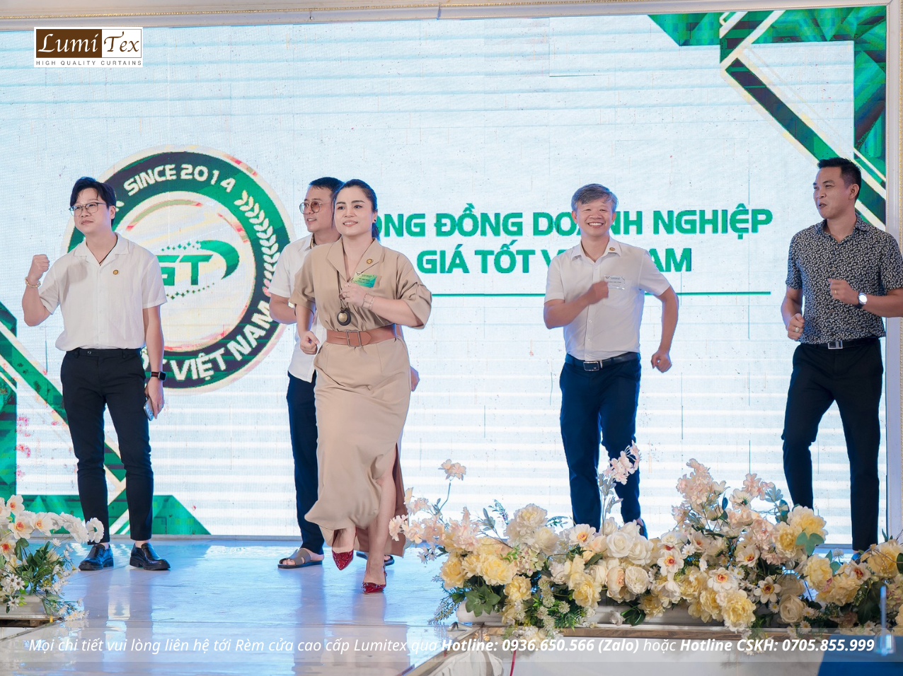 Rèm Lumitex tham dự buổi họp kết nối kinh doanh cộng đồng Giá Tốt GT12