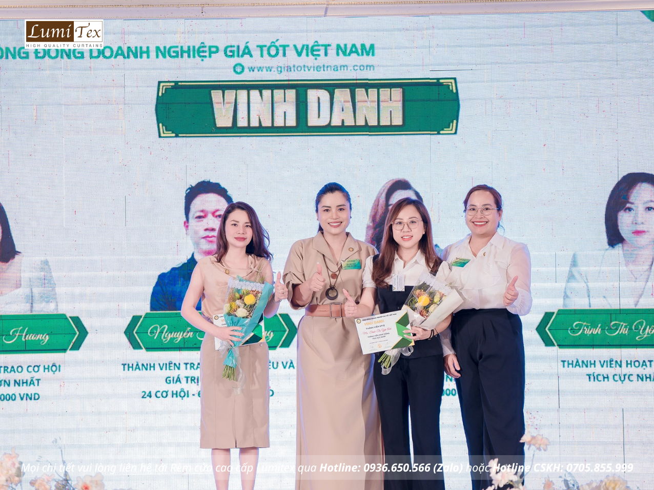 Rèm Lumitex tham dự buổi họp kết nối kinh doanh cộng đồng Giá Tốt GT12