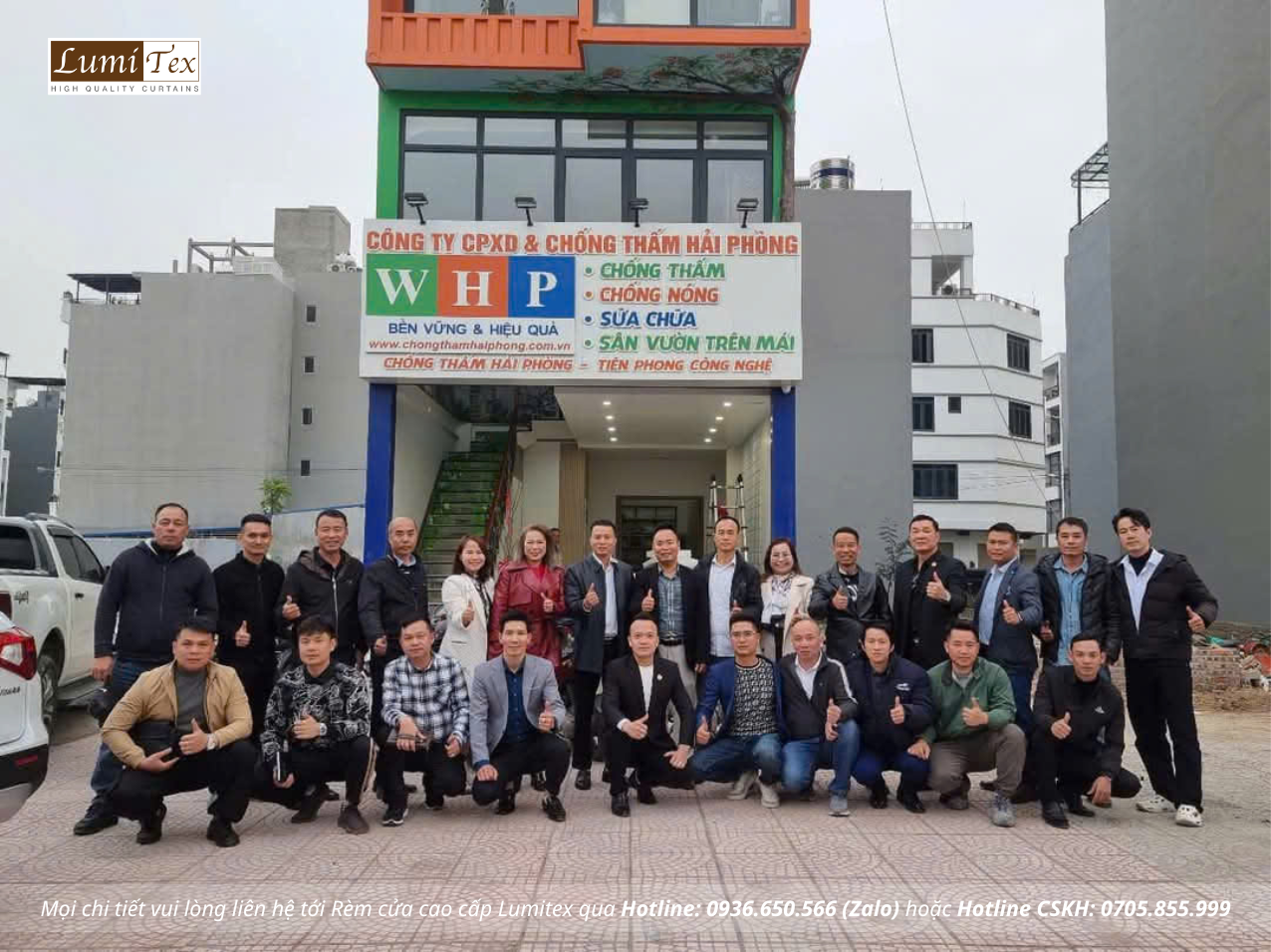 Rèm Lumitex Tham Dự Buổi Họp Triển Khai Dự Án Cùng Team Xây Dựng Họ Phạm