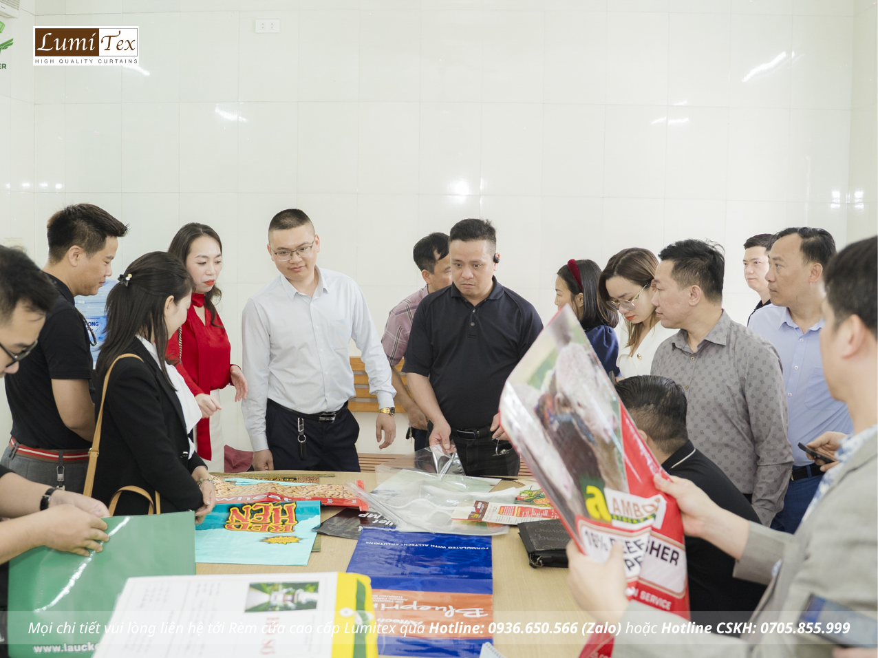Rèm Lumitex Tham Dự Buổi Làm Việc Tại Công Ty Cổ Phần Trung Kiên – Hải Dương