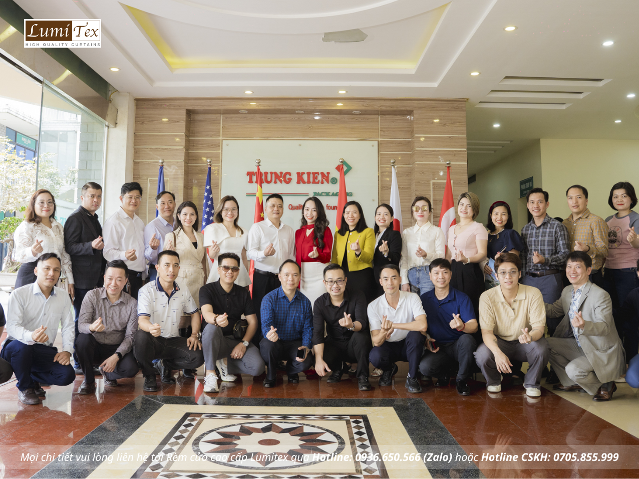 Rèm Lumitex Tham Dự Buổi Làm Việc Tại Công Ty Cổ Phần Trung Kiên – Hải Dương