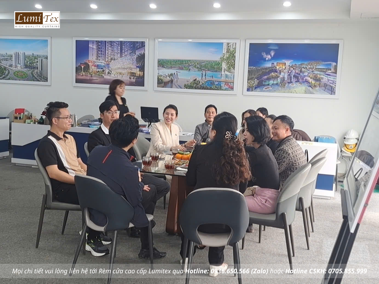 Rèm Lumitex Tham Dự Buổi Thăm Và Thẩm Định 3 Doanh Nghiệp Thành Viên Giá Tốt 12