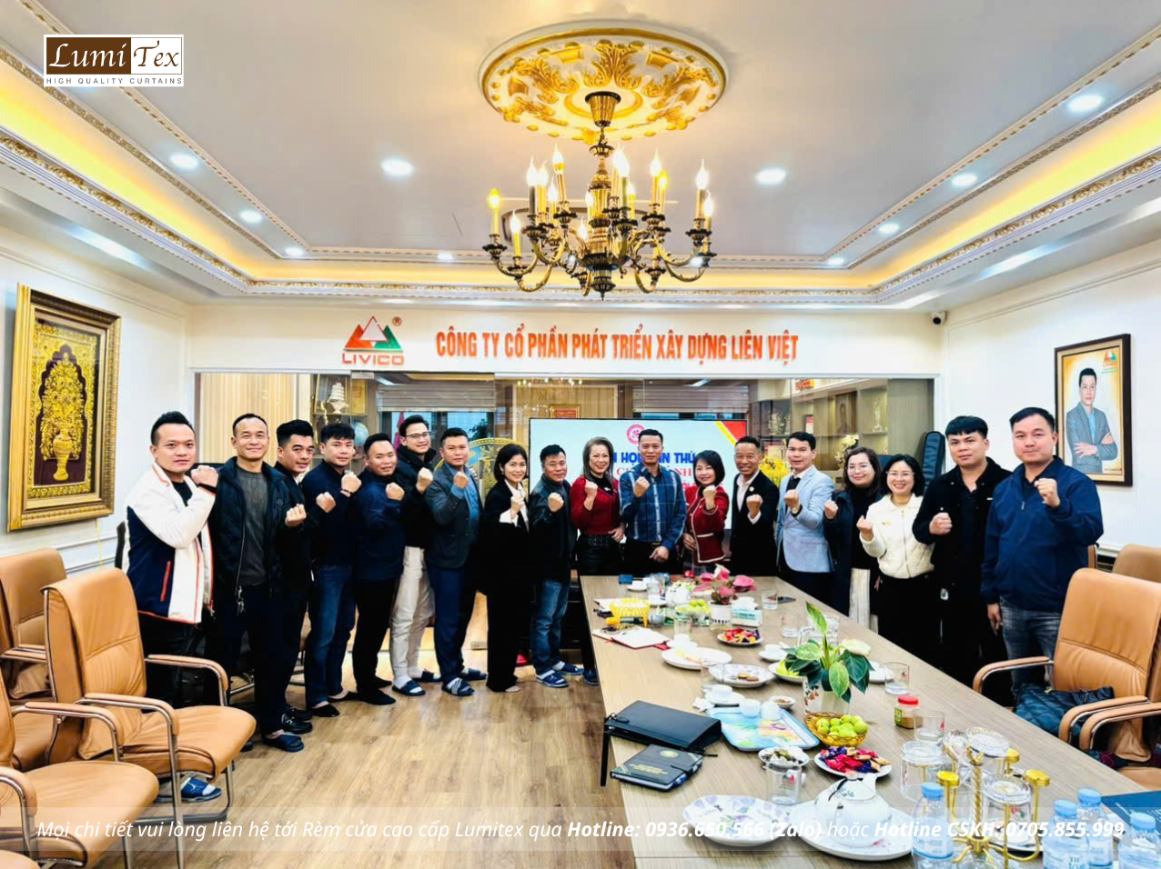 Rèm Lumitex Tham Dự Các Hoạt Động Kết Nối Kinh Doanh Đầu Năm 2025