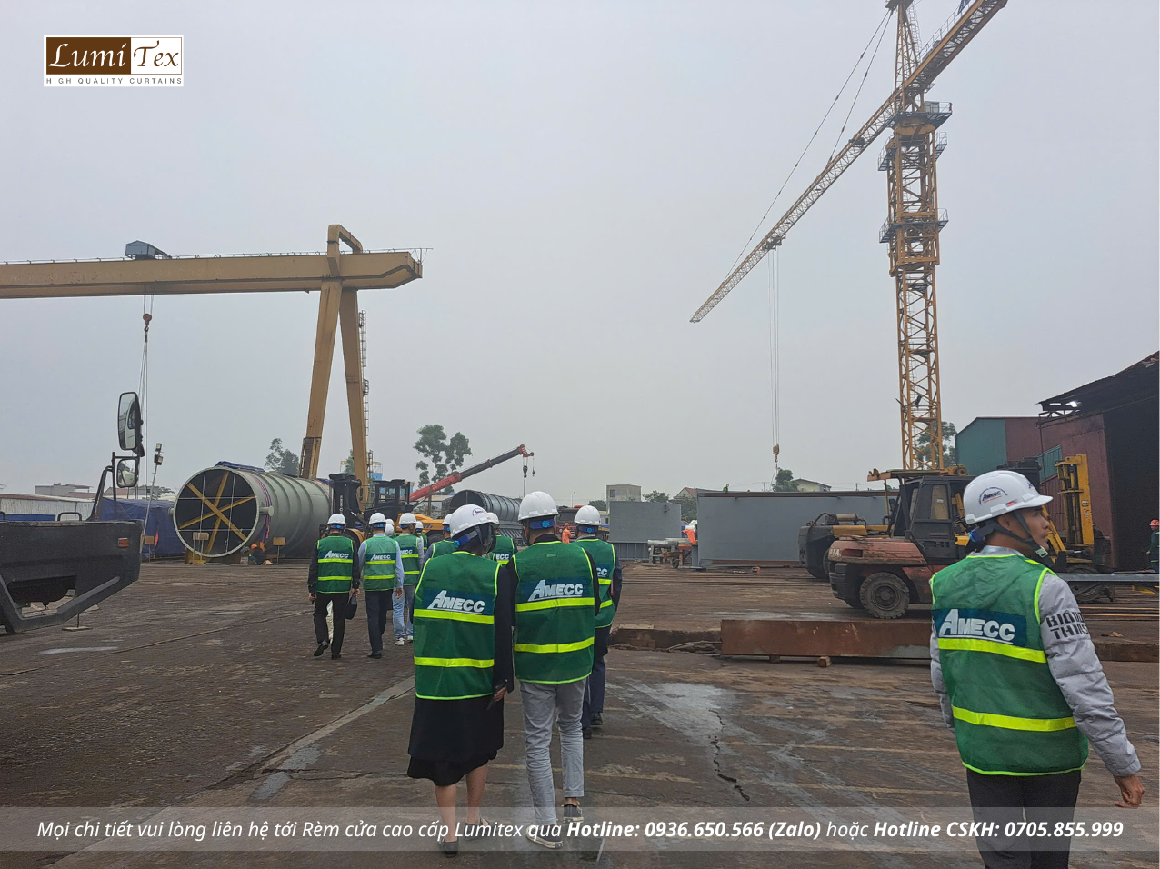 Rèm Lumitex Tham Dự Chuyến Làm Việc Tại Amecc Cùng Hội Doanh Nhân Cung Ứng KCN Việt Nam
