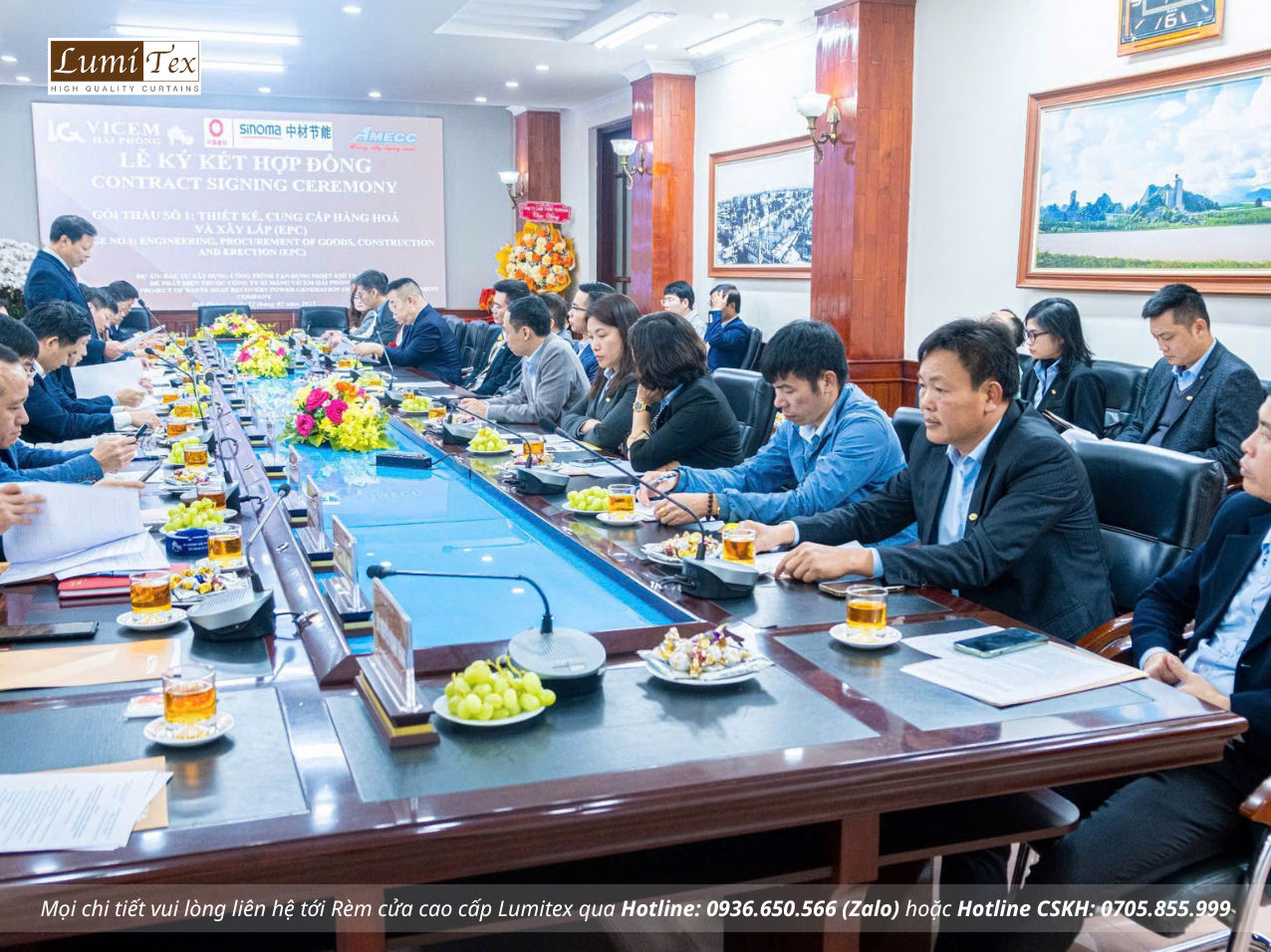 Rèm Lumitex Tham Dự Chuyến Làm Việc Tại Amecc Cùng Hội Doanh Nhân Cung Ứng KCN Việt Nam