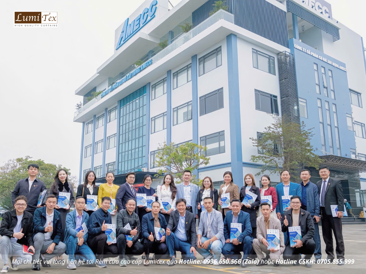 Rèm Lumitex Tham Dự Chuyến Làm Việc Tại Amecc Cùng Hội Doanh Nhân Cung Ứng KCN Việt Nam