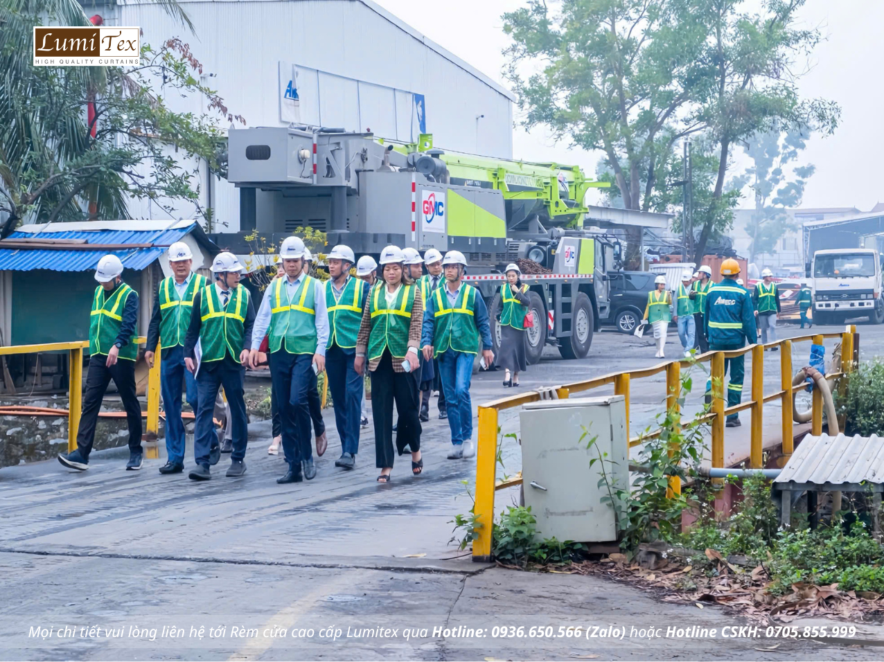 Rèm Lumitex Tham Dự Chuyến Làm Việc Tại Amecc Cùng Hội Doanh Nhân Cung Ứng KCN Việt Nam