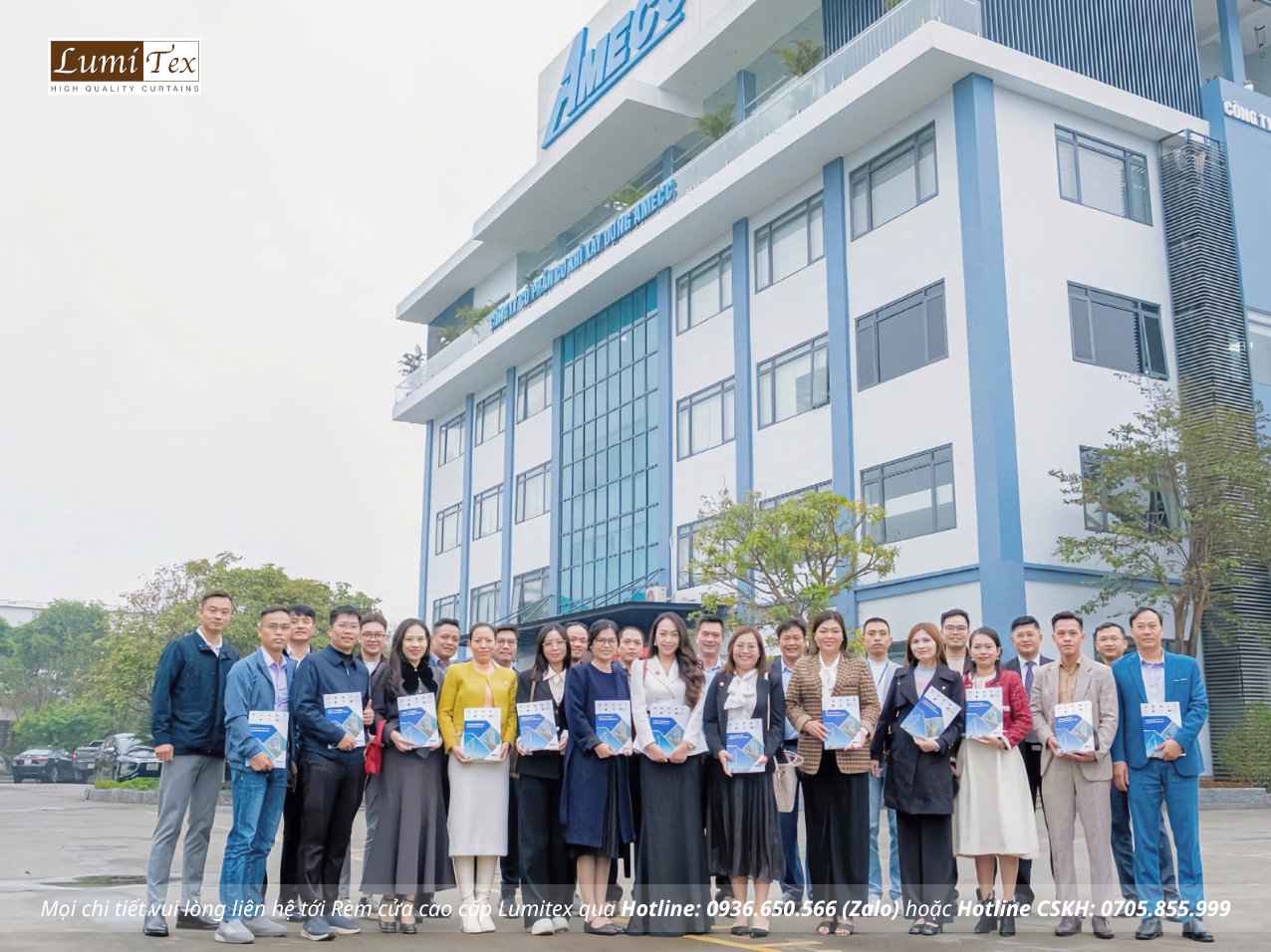 Rèm Lumitex Tham Dự Chuyến Làm Việc Tại Amecc Cùng Hội Doanh Nhân Cung Ứng KCN Việt Nam