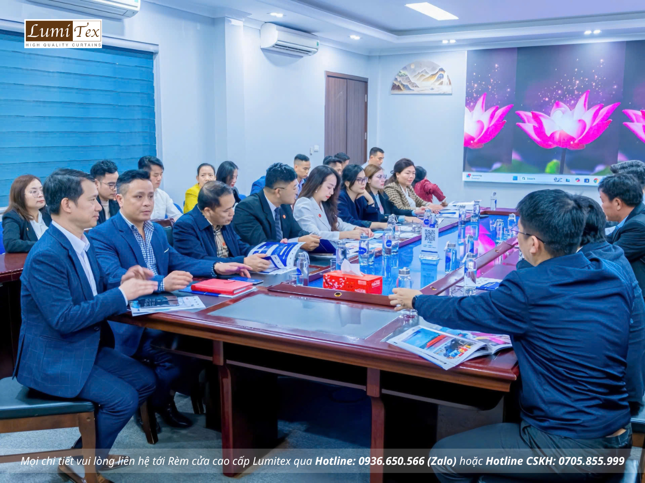 Rèm Lumitex Tham Dự Chuyến Làm Việc Tại Amecc Cùng Hội Doanh Nhân Cung Ứng KCN Việt Nam