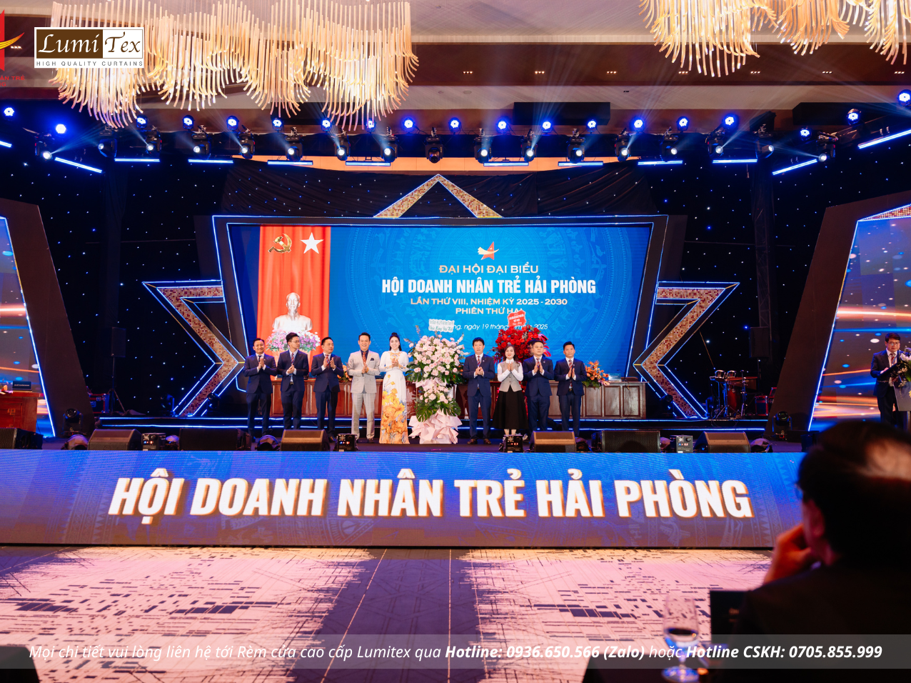 Rèm Lumitex Tham Dự Đại Hội Doanh Nhân Trẻ Toàn Quốc Tổ Chức Tại Hải Phòng
