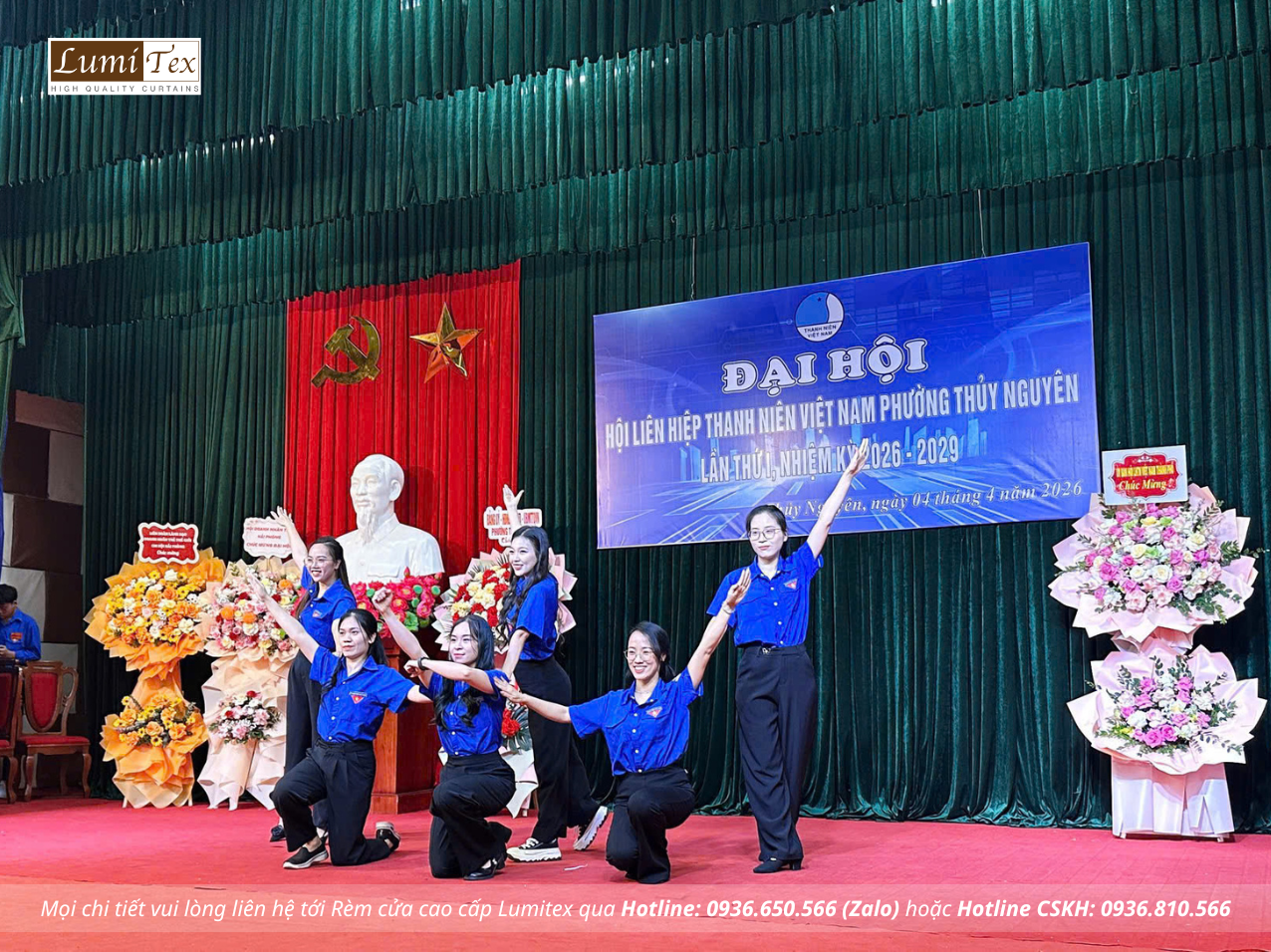 Rèm Lumitex đồng hành cùng Hội Doanh nhân trẻ Hải Phòng tại Đại hội Hội LHTN Việt Nam phường Thủy Nguyên nhiệm kỳ 2026 – 2029 Rèm Lumitex đồng hành cùng Hội Doanh nhân trẻ Hải Phòng tại Đại hội Hội LHTN Việt Nam phường Thủy Nguyên nhiệm kỳ 2026 – 2029