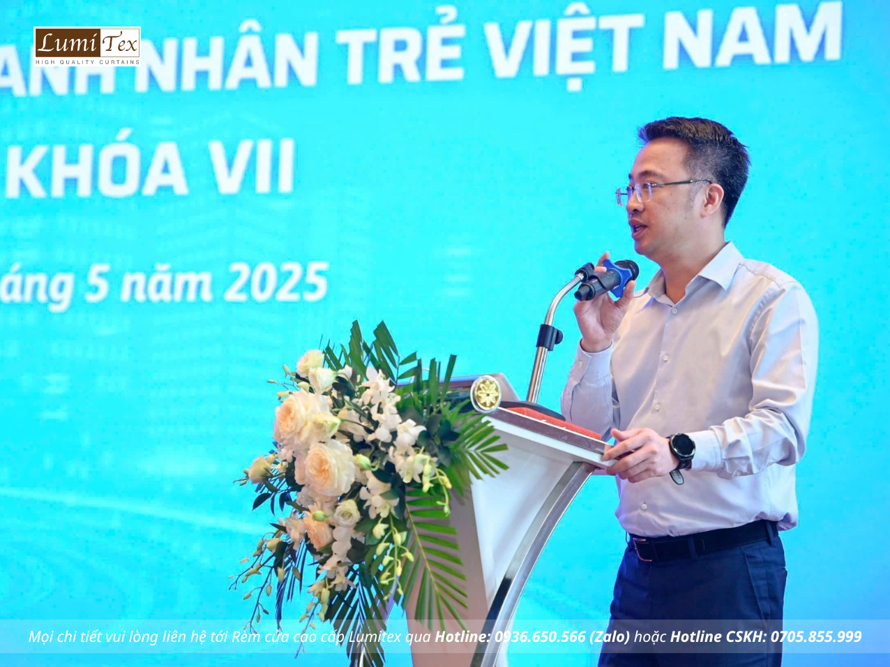 Rèm Lumitex tham dự Hội nghị UBTƯ Hội Doanh nhân trẻ Việt Nam tại Quảng Ninh