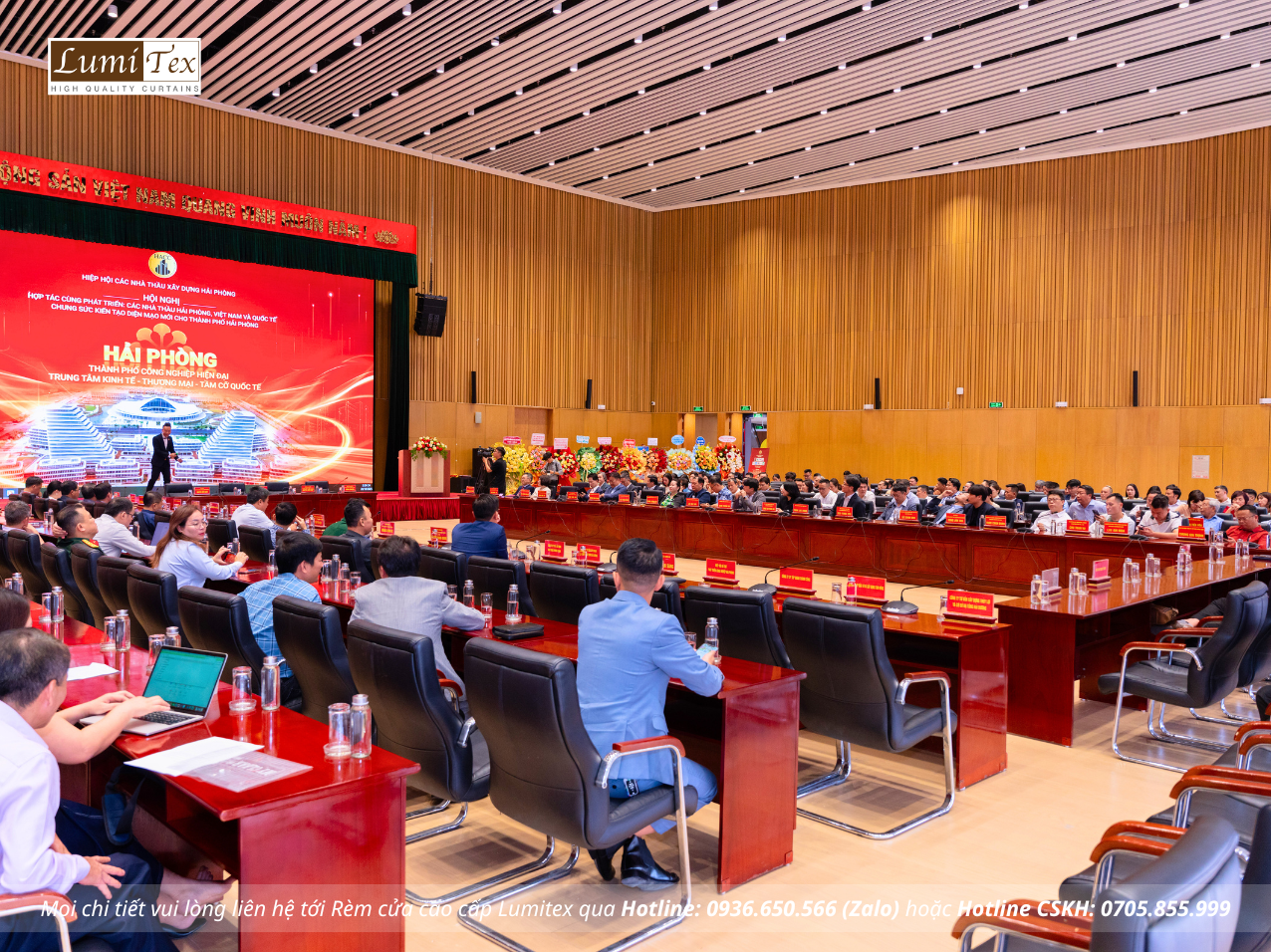 Rèm Lumitex tham dự Hội nghị “Hợp tác cùng phát triển” – Chung tay kiến tạo diện mạo mới cho Hải Phòng Rèm Lumitex tham dự Hội nghị “Hợp tác cùng phát triển” – Chung tay kiến tạo diện mạo mới cho Hải Phòng