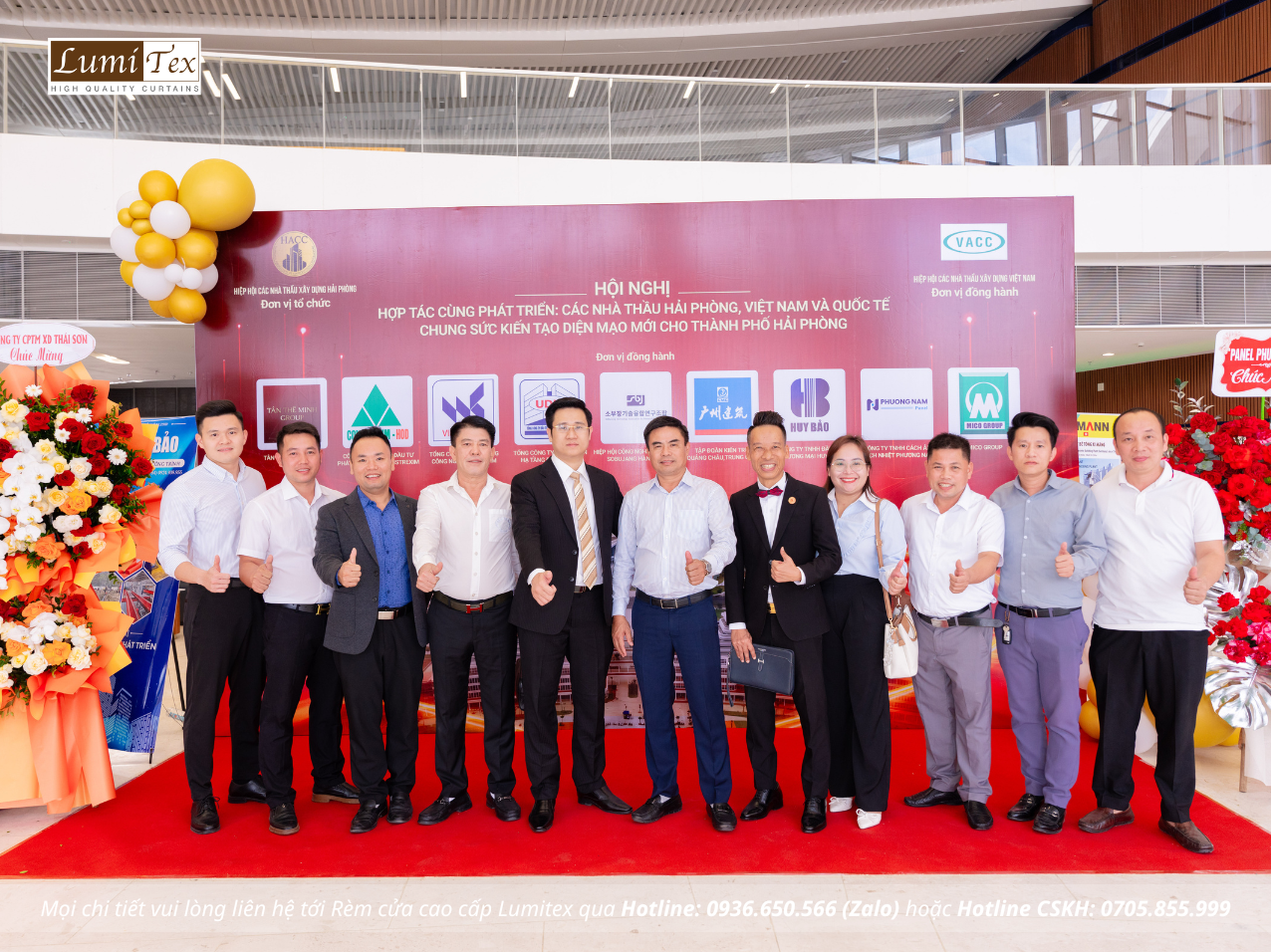 Rèm Lumitex tham dự Hội nghị “Hợp tác cùng phát triển” – Chung tay kiến tạo diện mạo mới cho Hải Phòng Rèm Lumitex tham dự Hội nghị “Hợp tác cùng phát triển” – Chung tay kiến tạo diện mạo mới cho Hải Phòng