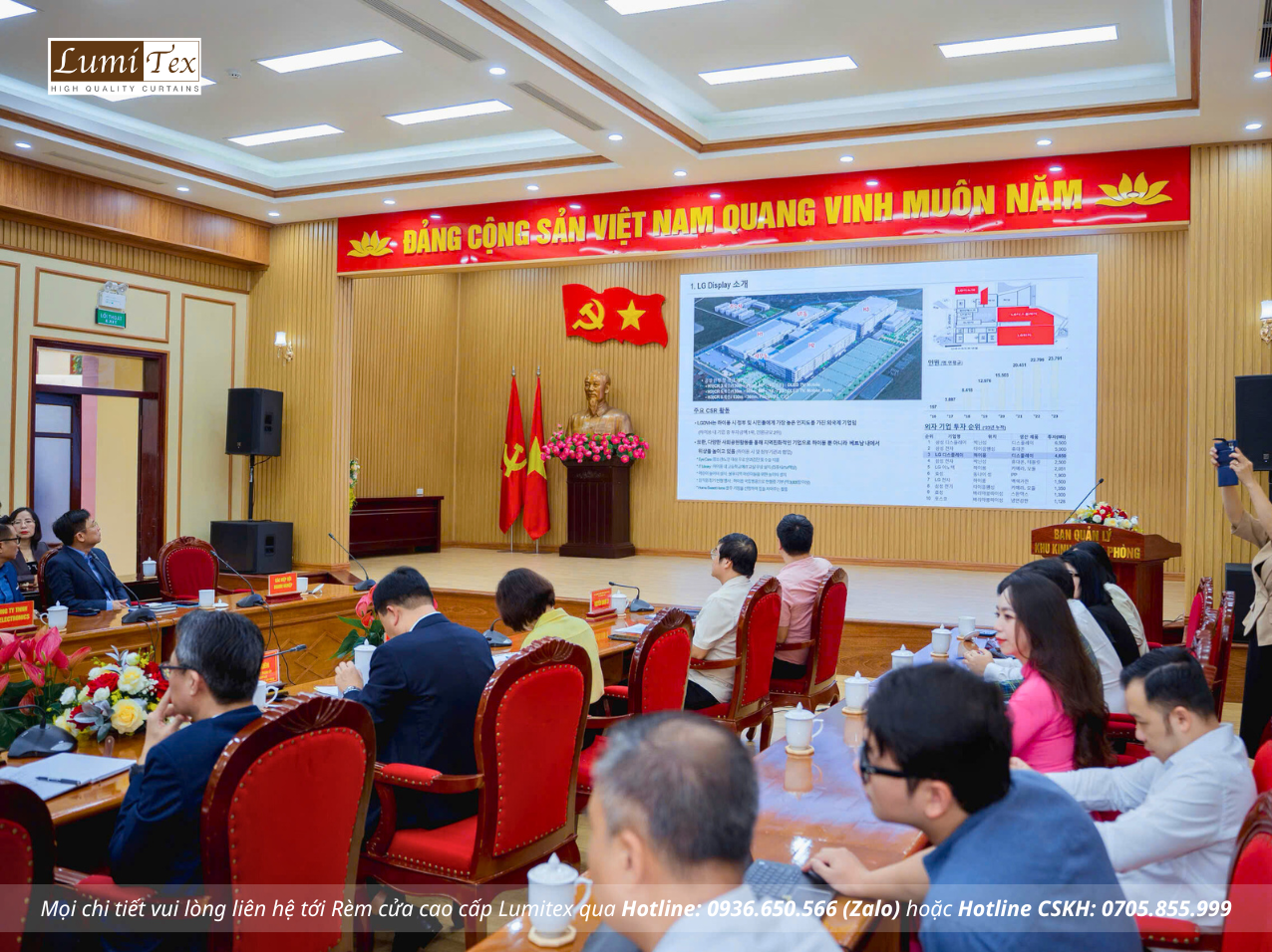 Rèm Lumitex tham dự Hội nghị kết nối doanh nghiệp FDI và doanh nghiệp phụ trợ trong nước năm 2025 Rèm Lumitex tham dự Hội nghị kết nối doanh nghiệp FDI và doanh nghiệp phụ trợ trong nước năm 2025