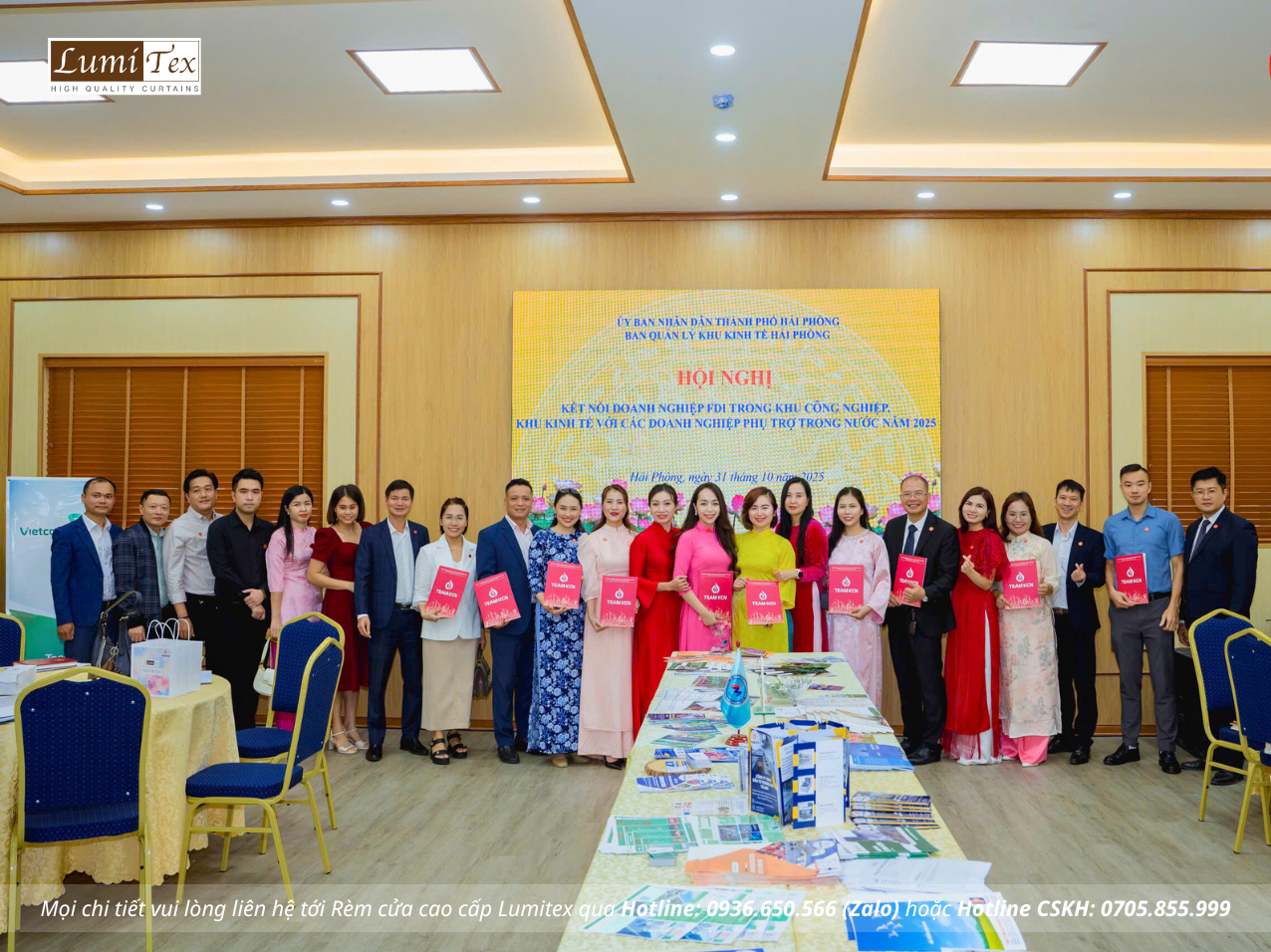 Rèm Lumitex tham dự Hội nghị kết nối doanh nghiệp FDI và doanh nghiệp phụ trợ trong nước năm 2025 Rèm Lumitex tham dự Hội nghị kết nối doanh nghiệp FDI và doanh nghiệp phụ trợ trong nước năm 2025