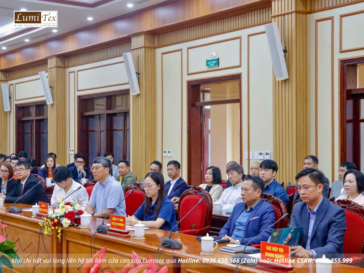 Rèm Lumitex tham dự Hội nghị kết nối doanh nghiệp FDI và doanh nghiệp phụ trợ trong nước năm 2025 Rèm Lumitex tham dự Hội nghị kết nối doanh nghiệp FDI và doanh nghiệp phụ trợ trong nước năm 2025