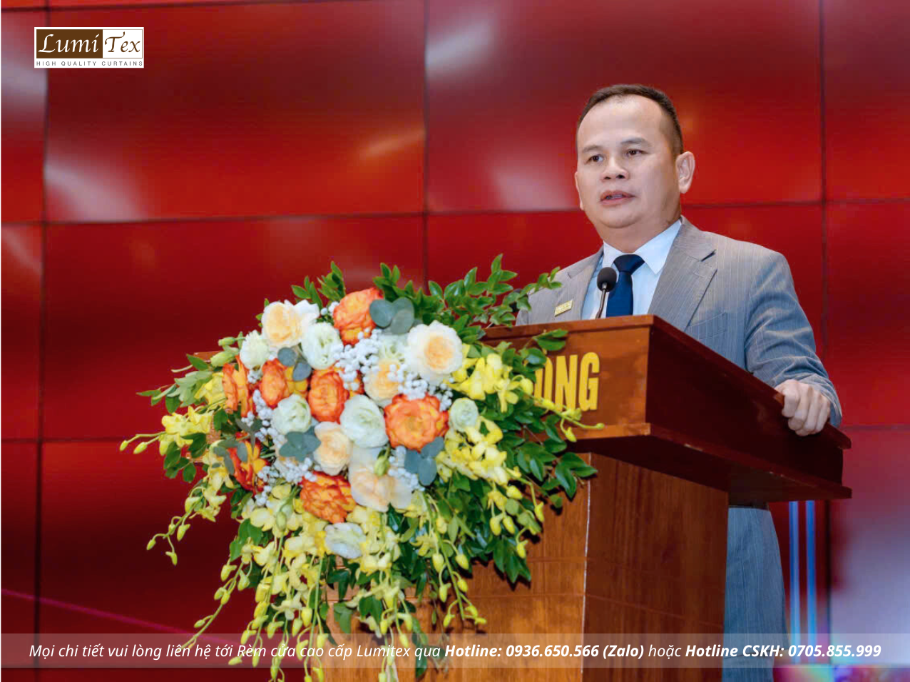 Rèm Lumitex tham dự Hội nghị Diễn đàn Kinh tế tư nhân Cụm đồng bằng sông Hồng 2025