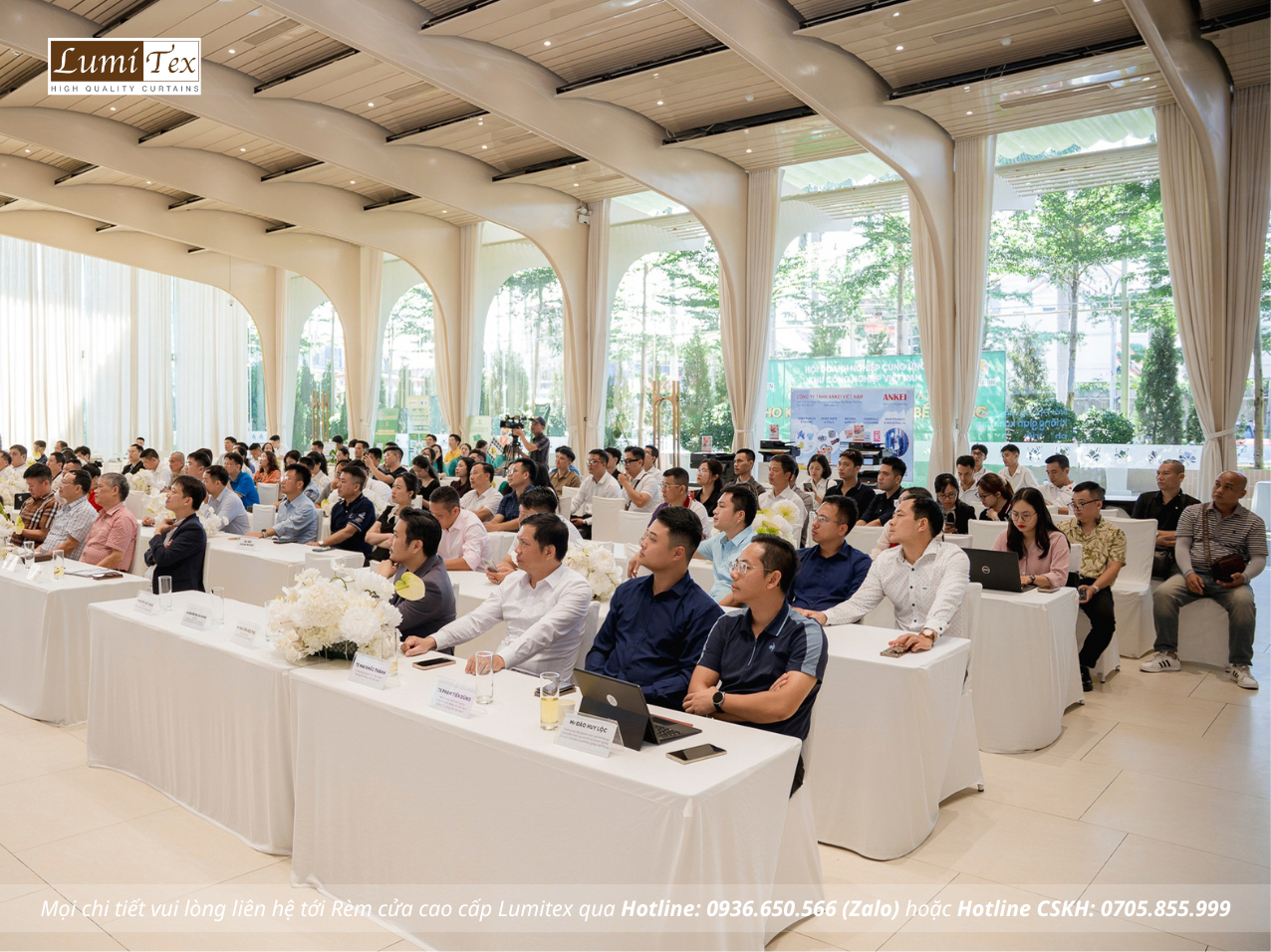 Rèm Lumitex tham dự hội thảo Chuỗi cung ứng xanh tại Hải Phòng cùng Team KCN