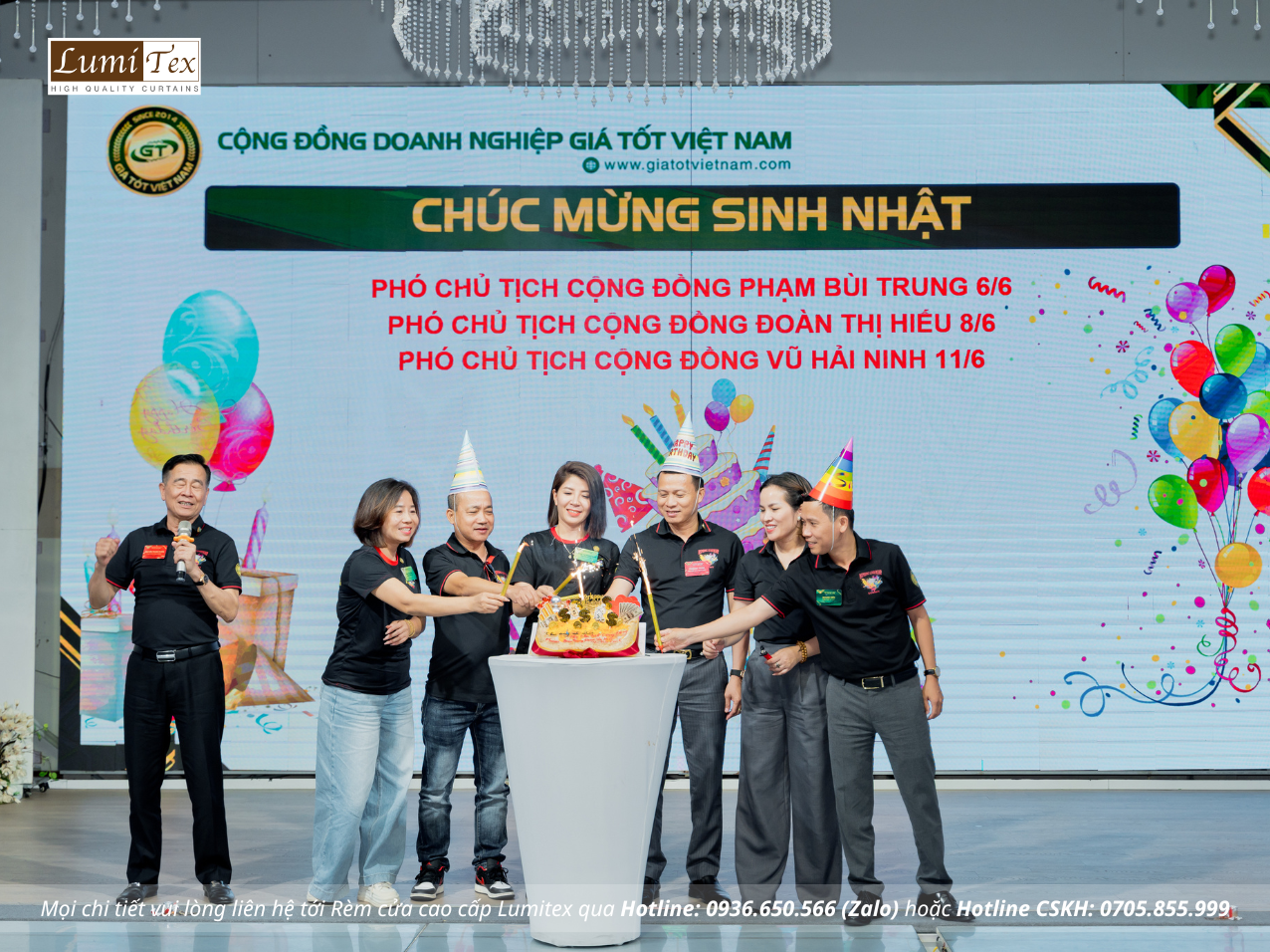 Rèm Lumitex tham dự hội thảo chuyển giao Ứng dụng Giá Tốt Việt Nam