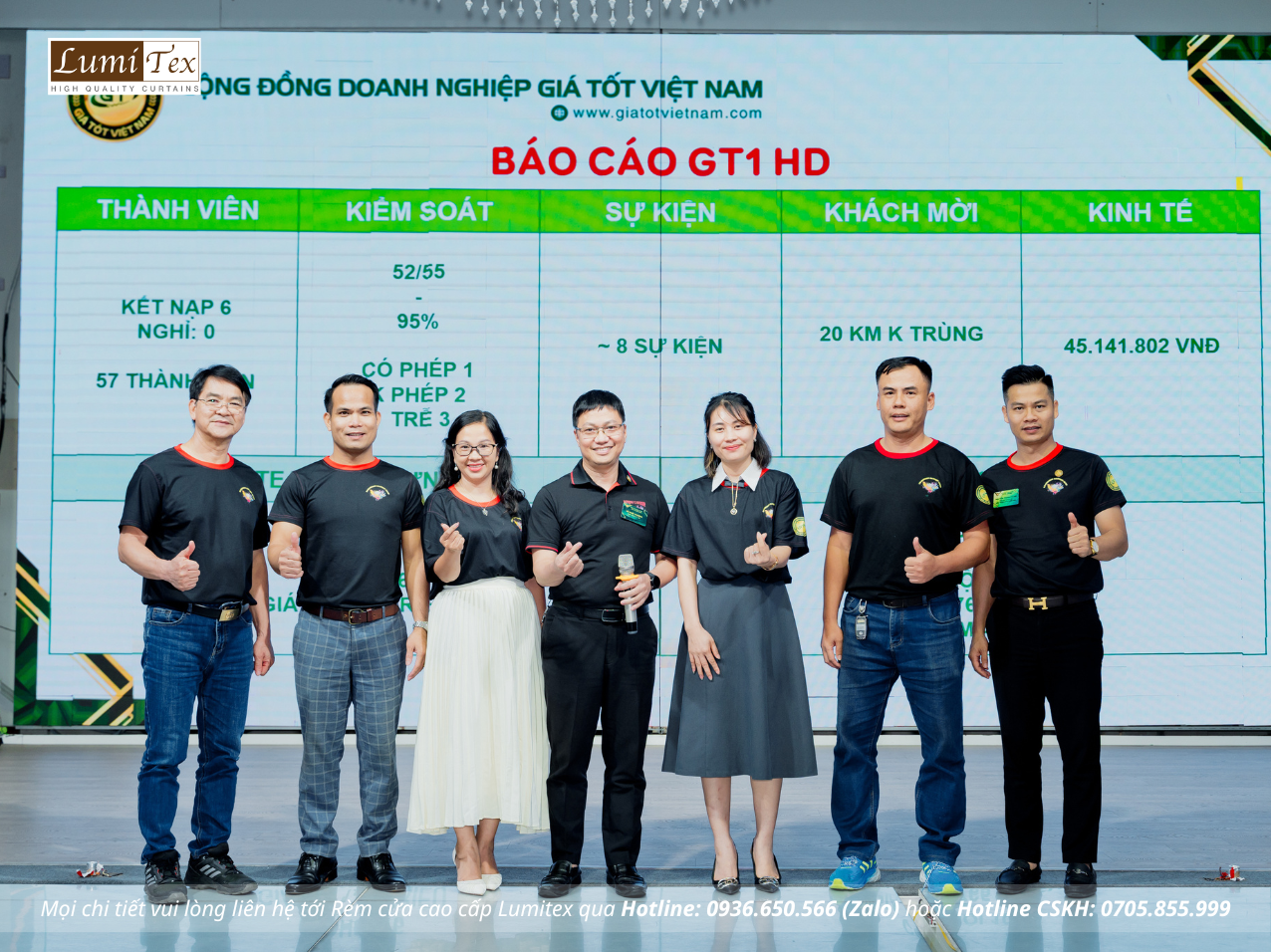 Rèm Lumitex tham dự hội thảo chuyển giao Ứng dụng Giá Tốt Việt Nam