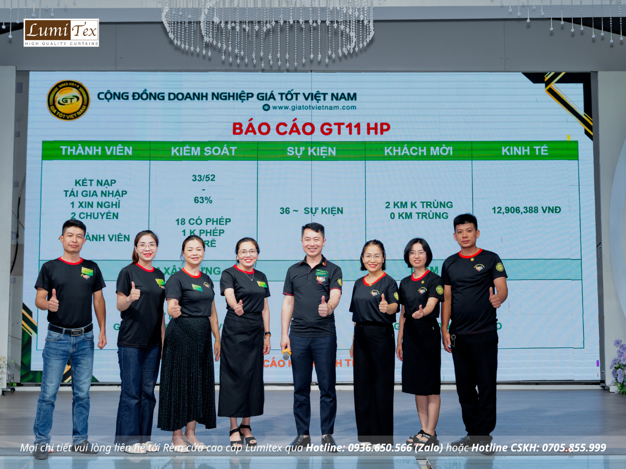 Rèm Lumitex tham dự hội thảo chuyển giao Ứng dụng Giá Tốt Việt Nam