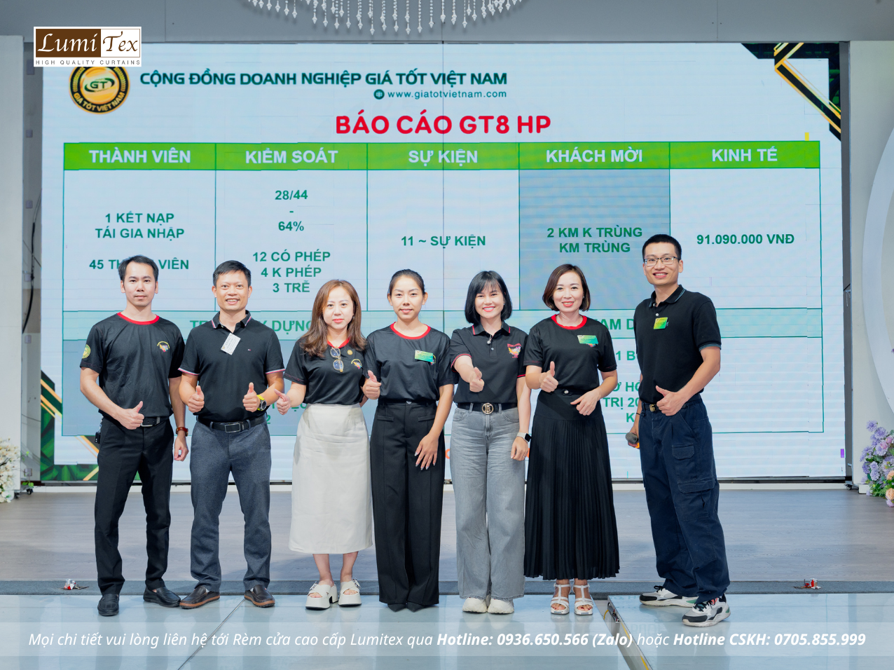 Rèm Lumitex tham dự hội thảo chuyển giao Ứng dụng Giá Tốt Việt Nam