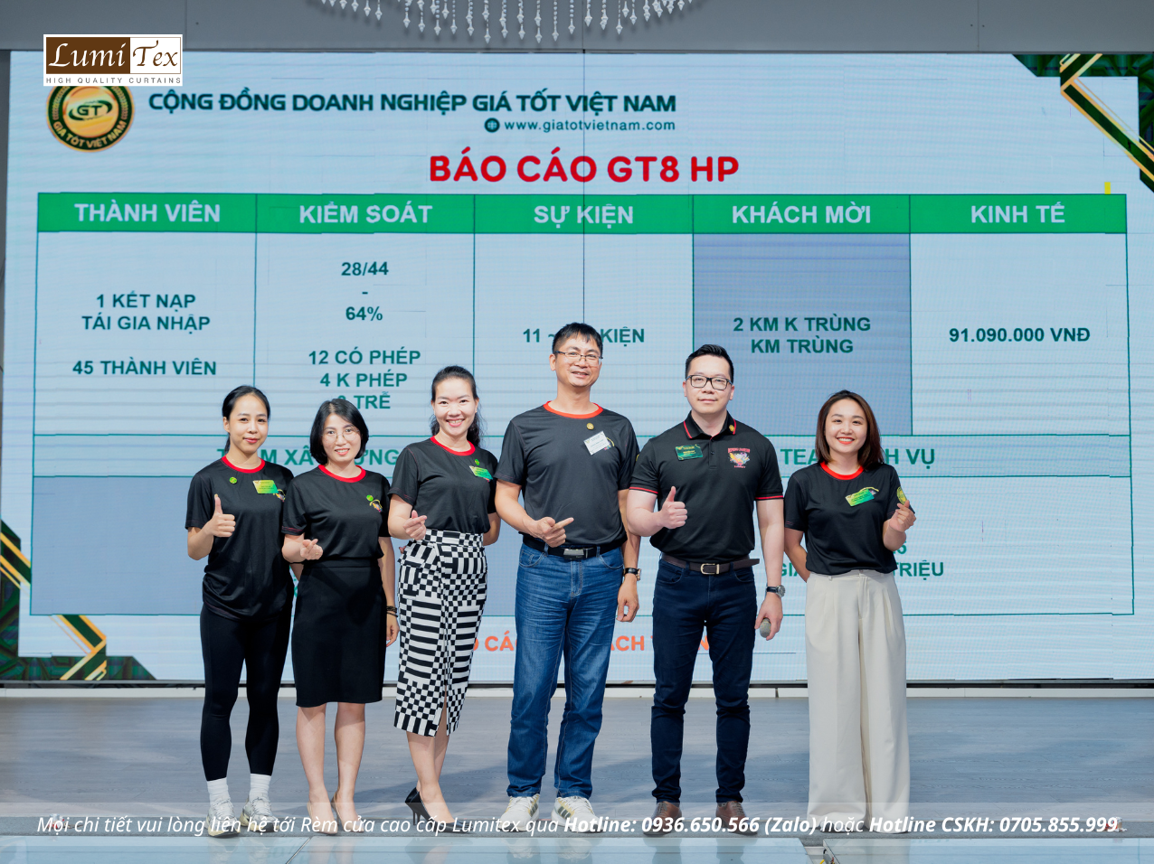 Rèm Lumitex tham dự hội thảo chuyển giao Ứng dụng Giá Tốt Việt Nam