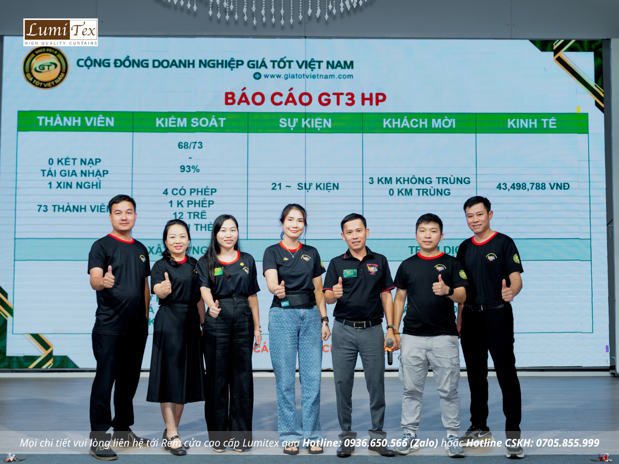 Rèm Lumitex tham dự hội thảo chuyển giao Ứng dụng Giá Tốt Việt Nam