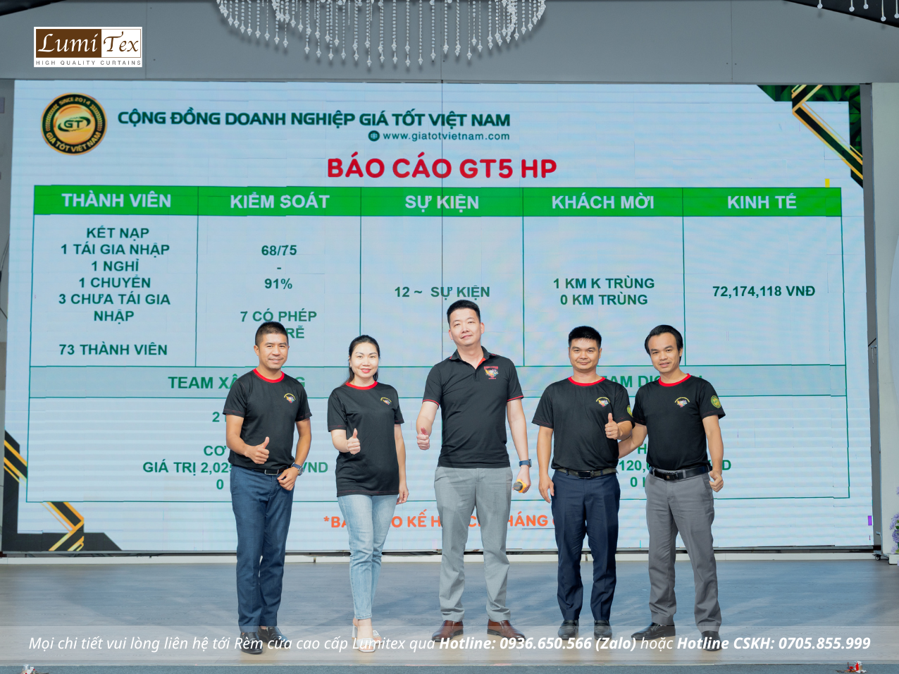 Rèm Lumitex tham dự hội thảo chuyển giao Ứng dụng Giá Tốt Việt Nam