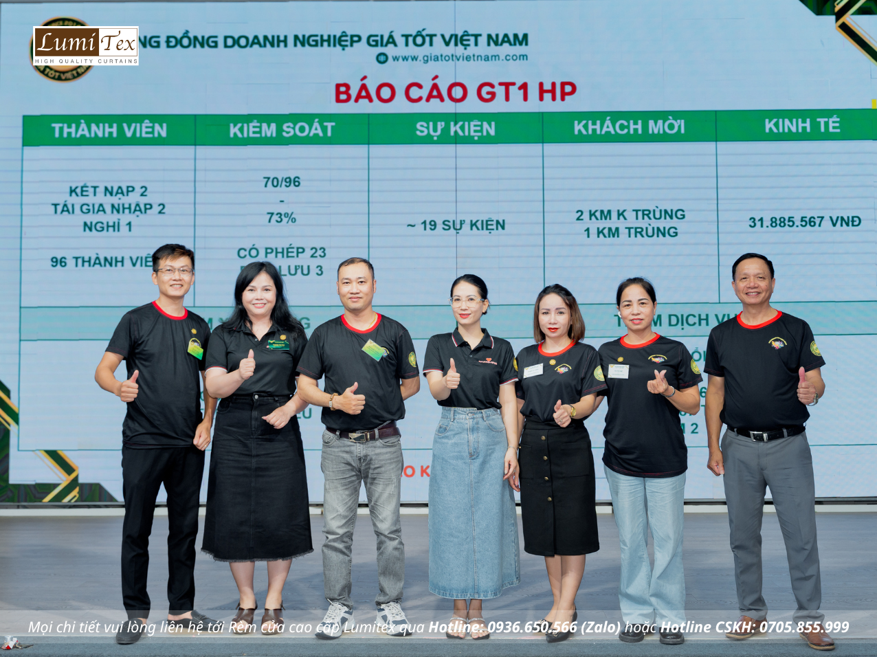 Rèm Lumitex tham dự hội thảo chuyển giao Ứng dụng Giá Tốt Việt Nam