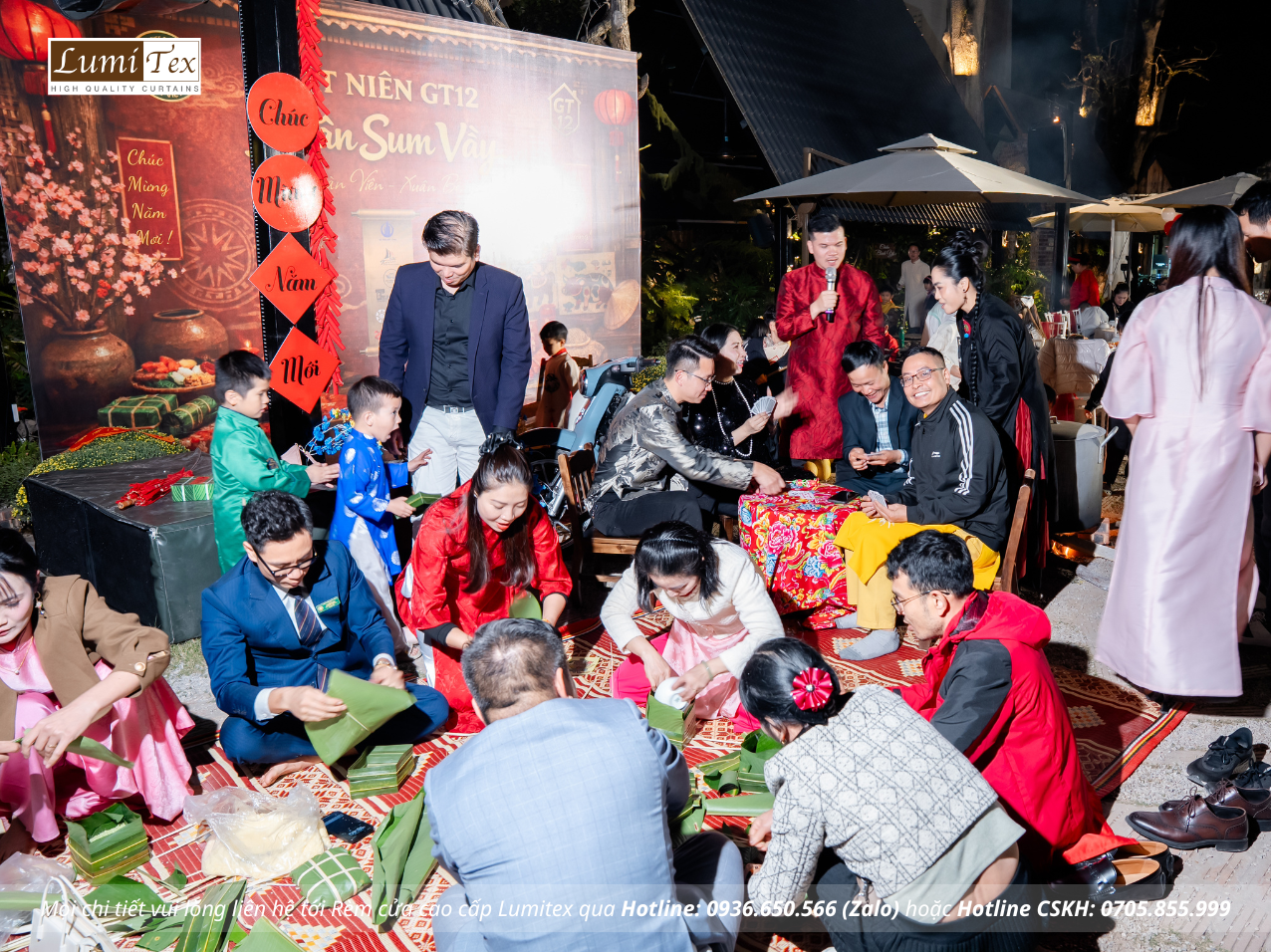 Rèm Lumitex tham dự Họp cuối năm GT12 Hải Phòng 2026