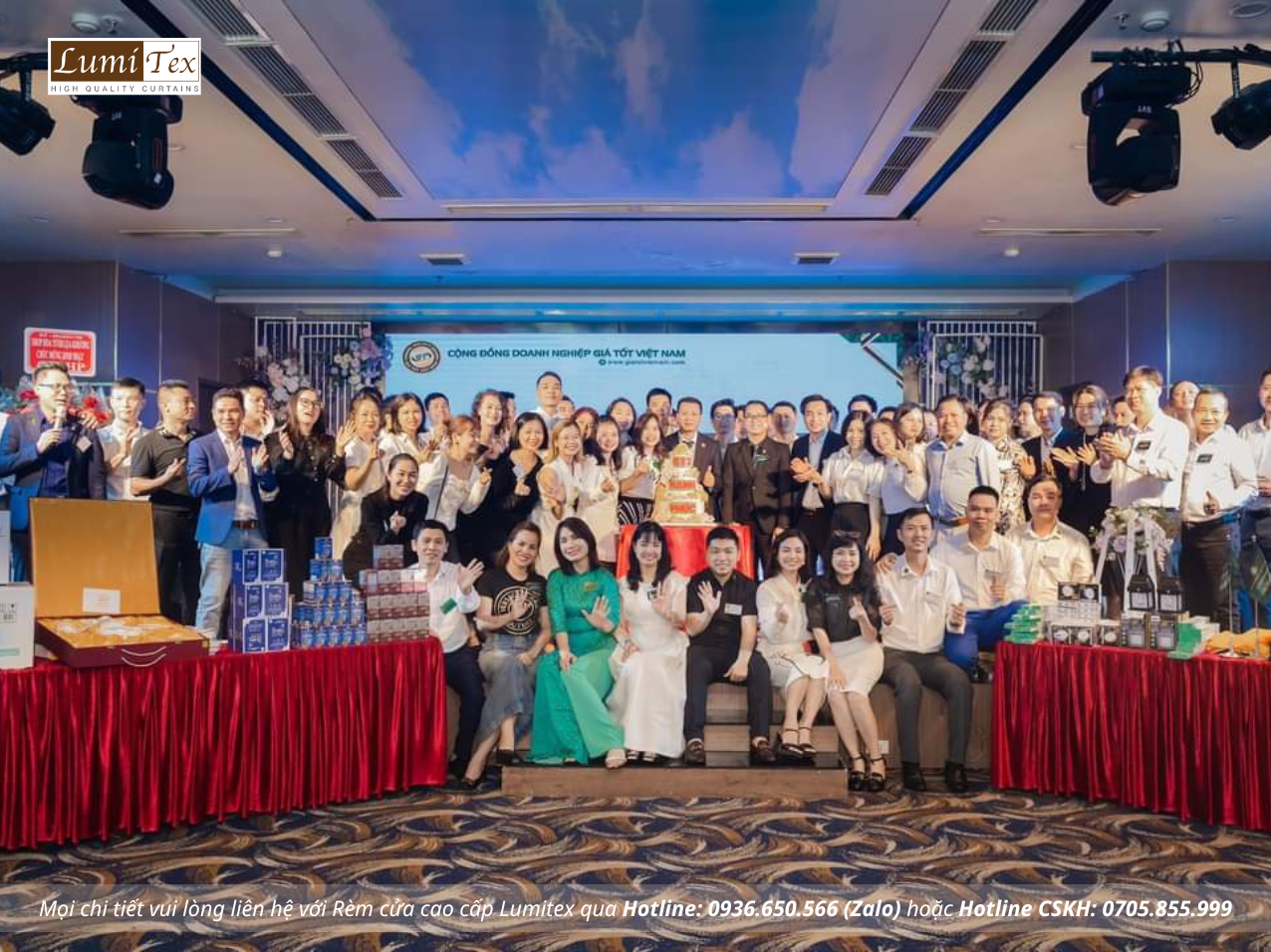 Rèm Lumitex tham dự kết nối Kinh Doanh Cộng Đồng Giá Tốt GT5