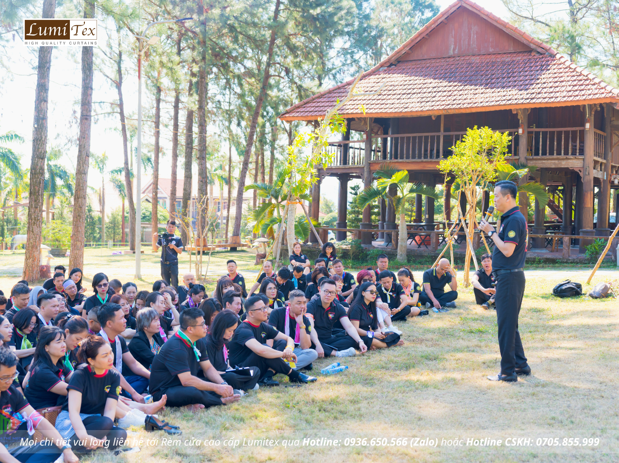 Rèm Lumitex tham dự khóa đào tạo Leadership Mastery Camp tại Vân Đồn