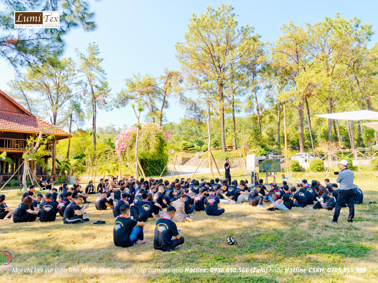 Rèm Lumitex tham dự khóa đào tạo Leadership Mastery Camp tại Vân Đồn