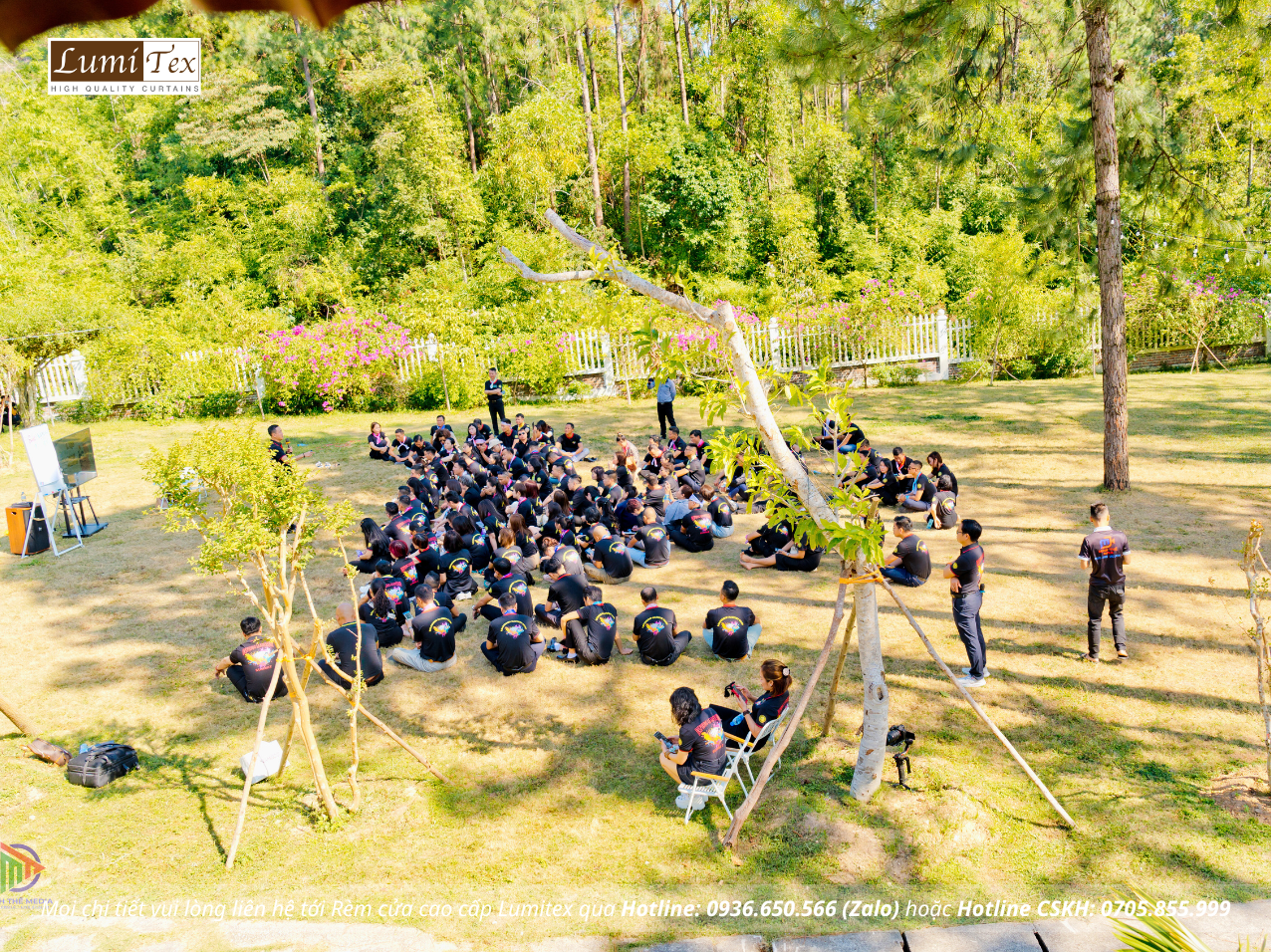 Rèm Lumitex tham dự khóa đào tạo Leadership Mastery Camp tại Vân Đồn