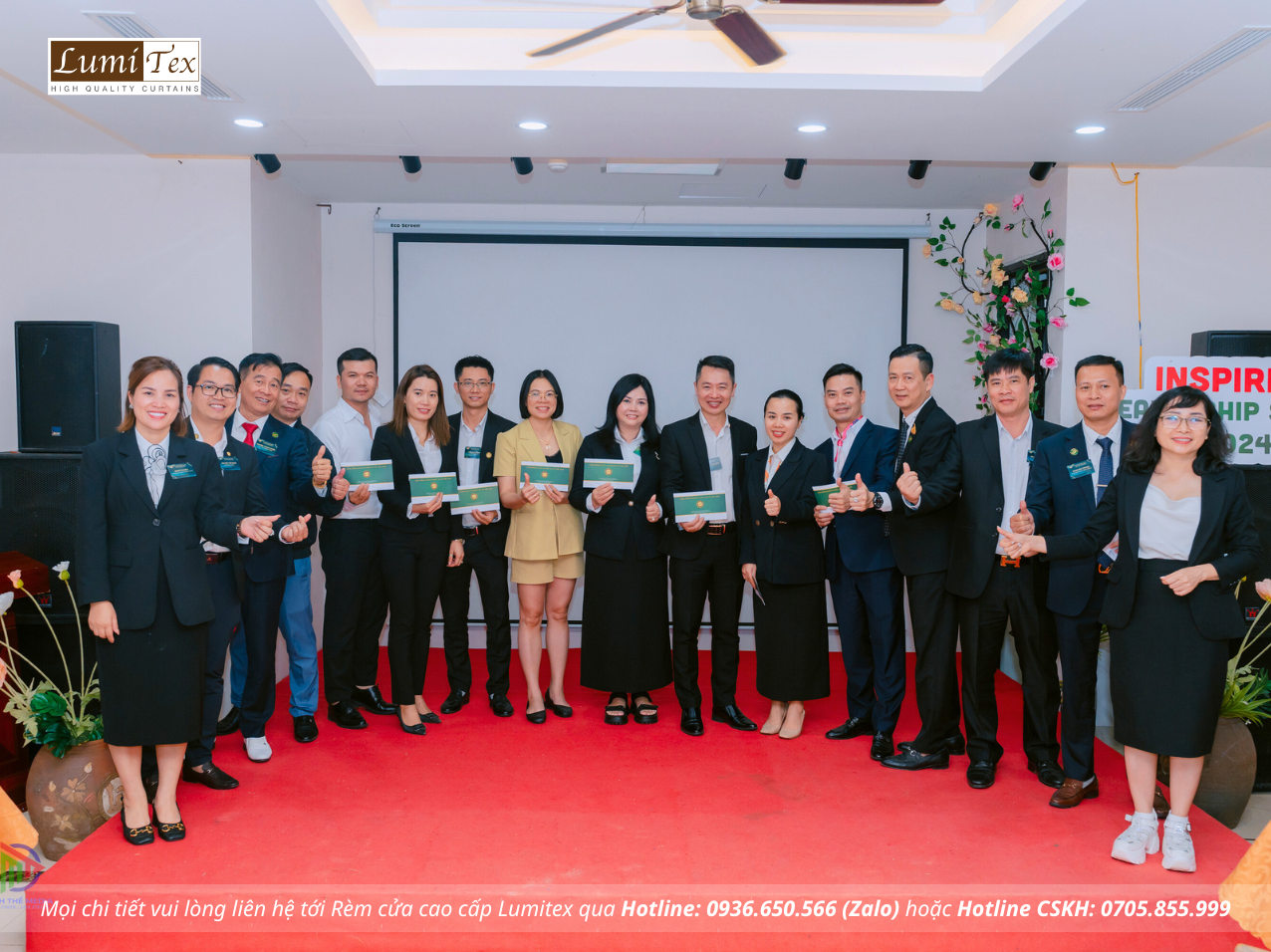Rèm Lumitex tham dự khóa đào tạo Leadership Mastery Camp tại Vân Đồn