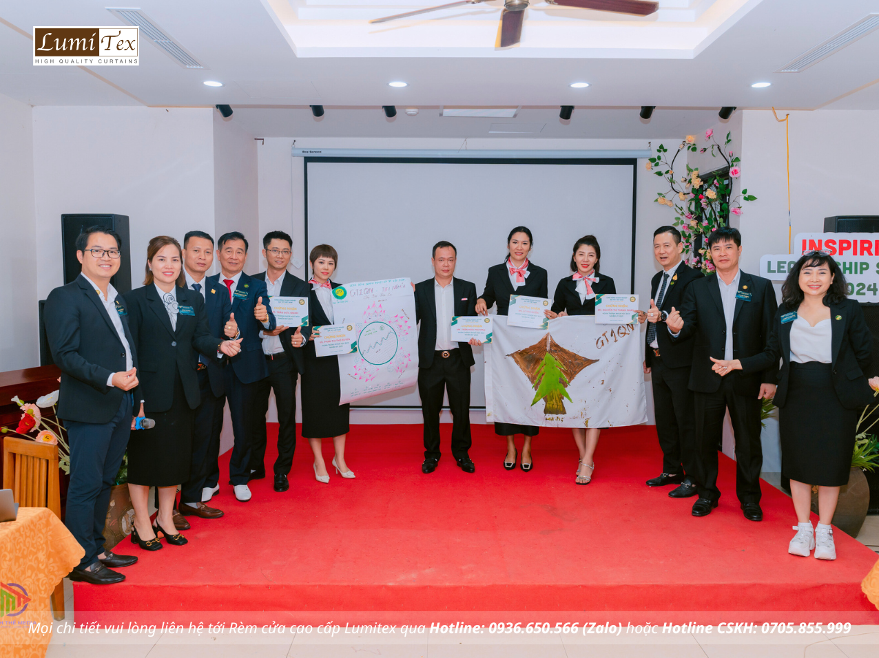 Rèm Lumitex tham dự khóa đào tạo Leadership Mastery Camp tại Vân Đồn