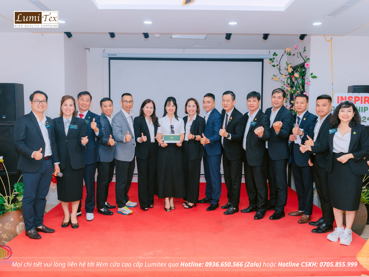 Rèm Lumitex tham dự khóa đào tạo Leadership Mastery Camp tại Vân Đồn