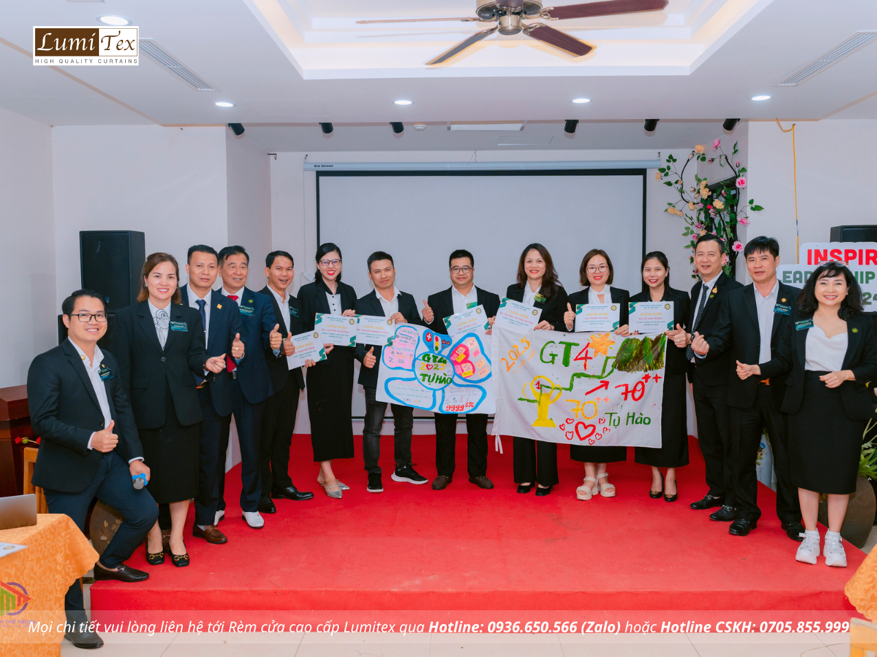 Rèm Lumitex tham dự khóa đào tạo Leadership Mastery Camp tại Vân Đồn