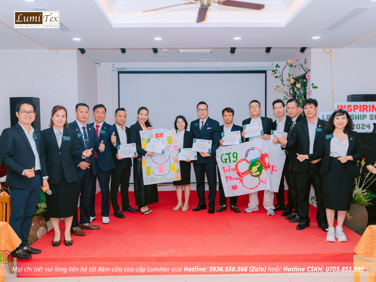 Rèm Lumitex tham dự khóa đào tạo Leadership Mastery Camp tại Vân Đồn