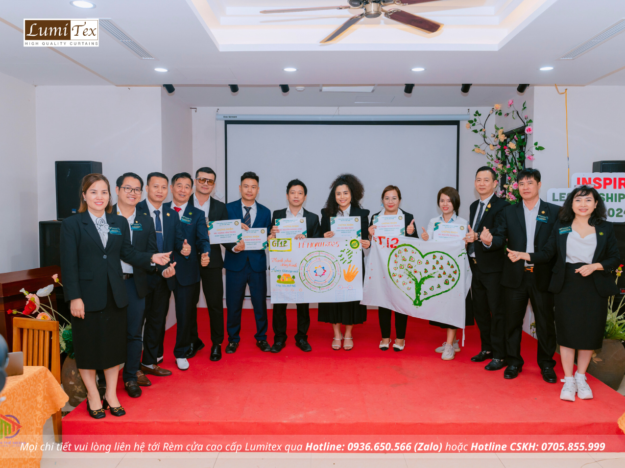 Rèm Lumitex tham dự khóa đào tạo Leadership Mastery Camp tại Vân Đồn
