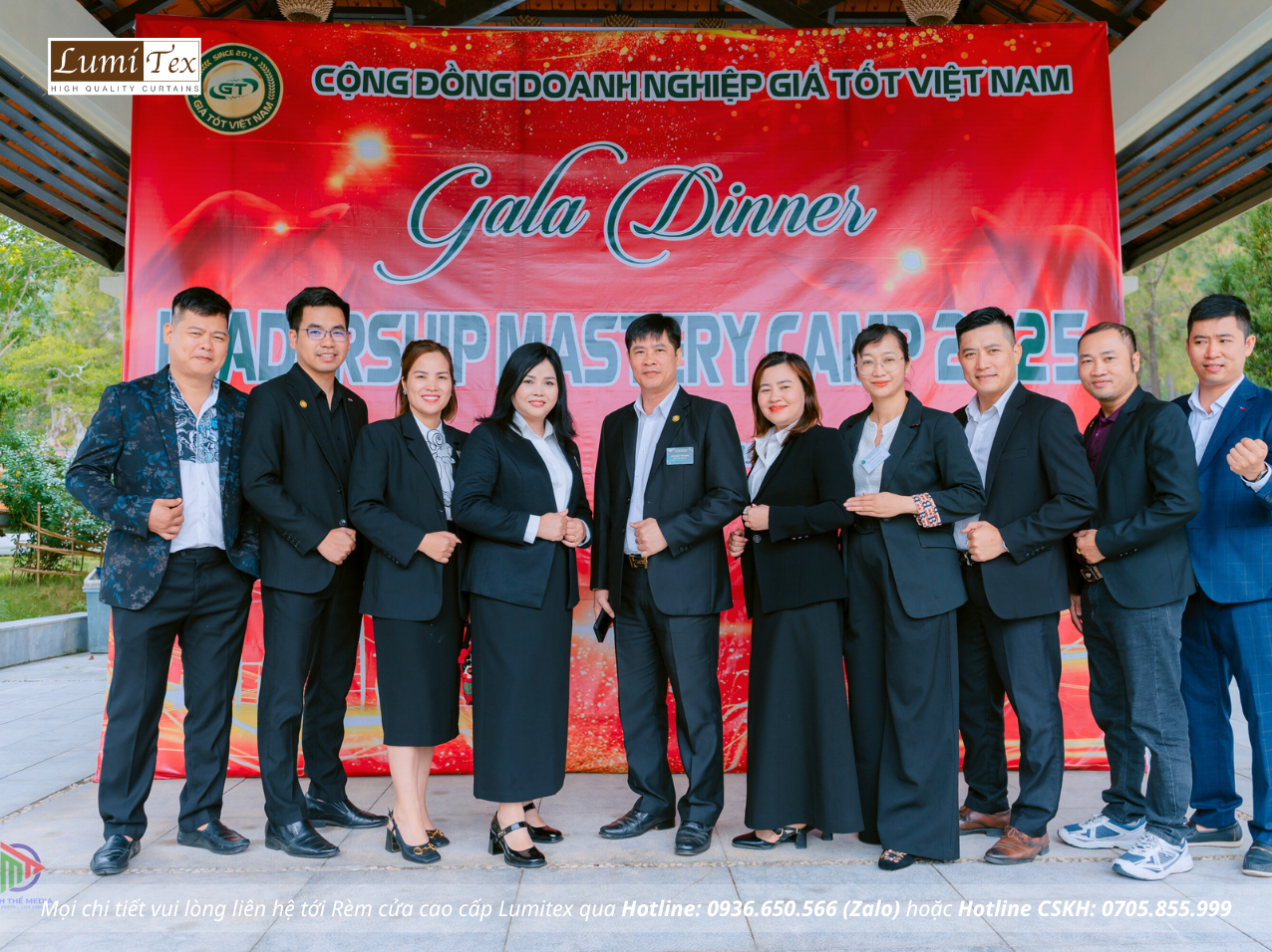 Rèm Lumitex tham dự khóa đào tạo Leadership Mastery Camp tại Vân Đồn