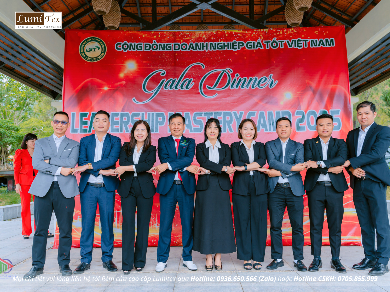 Rèm Lumitex tham dự khóa đào tạo Leadership Mastery Camp tại Vân Đồn