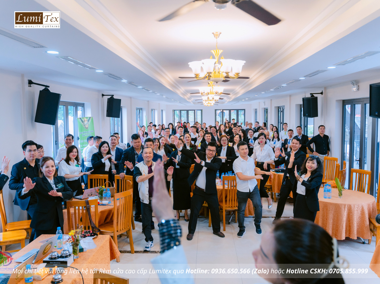 Rèm Lumitex tham dự khóa đào tạo Leadership Mastery Camp tại Vân Đồn