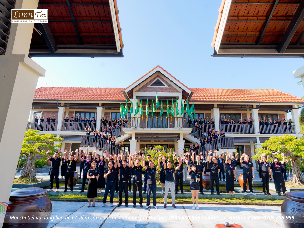 Rèm Lumitex tham dự khóa đào tạo Leadership Mastery Camp tại Vân Đồn